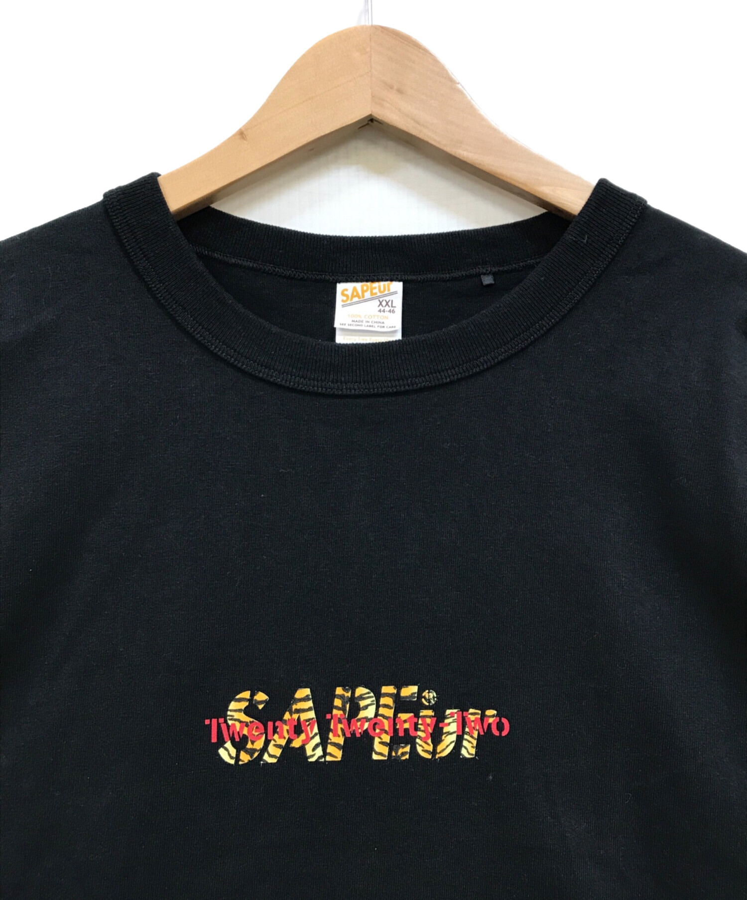 中古・古着通販】SAPEur (サプール) ロッドマンTシャツ ブラック