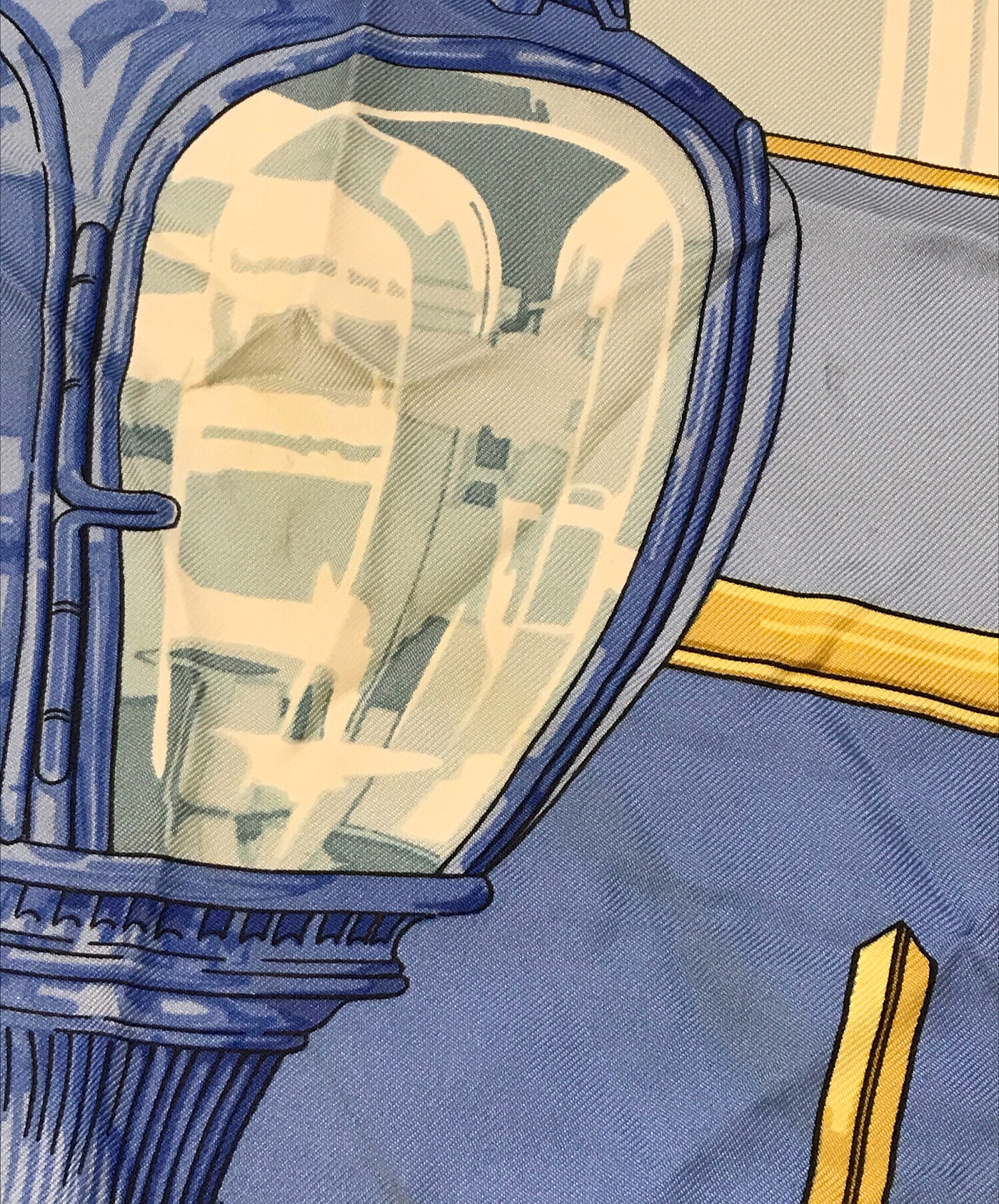 中古・古着通販】HERMES (エルメス) カレ90 ”FEUX DE ROUTE” 『馬車の