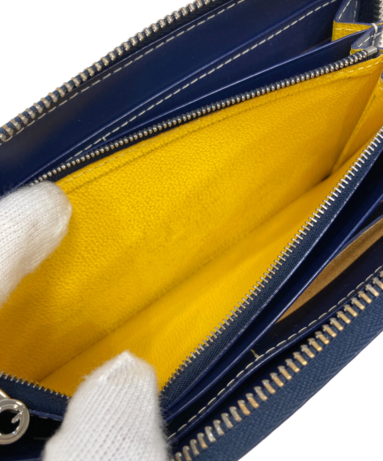 中古・古着通販】GOYARD (ゴヤール) マティニョンGM ネイビー