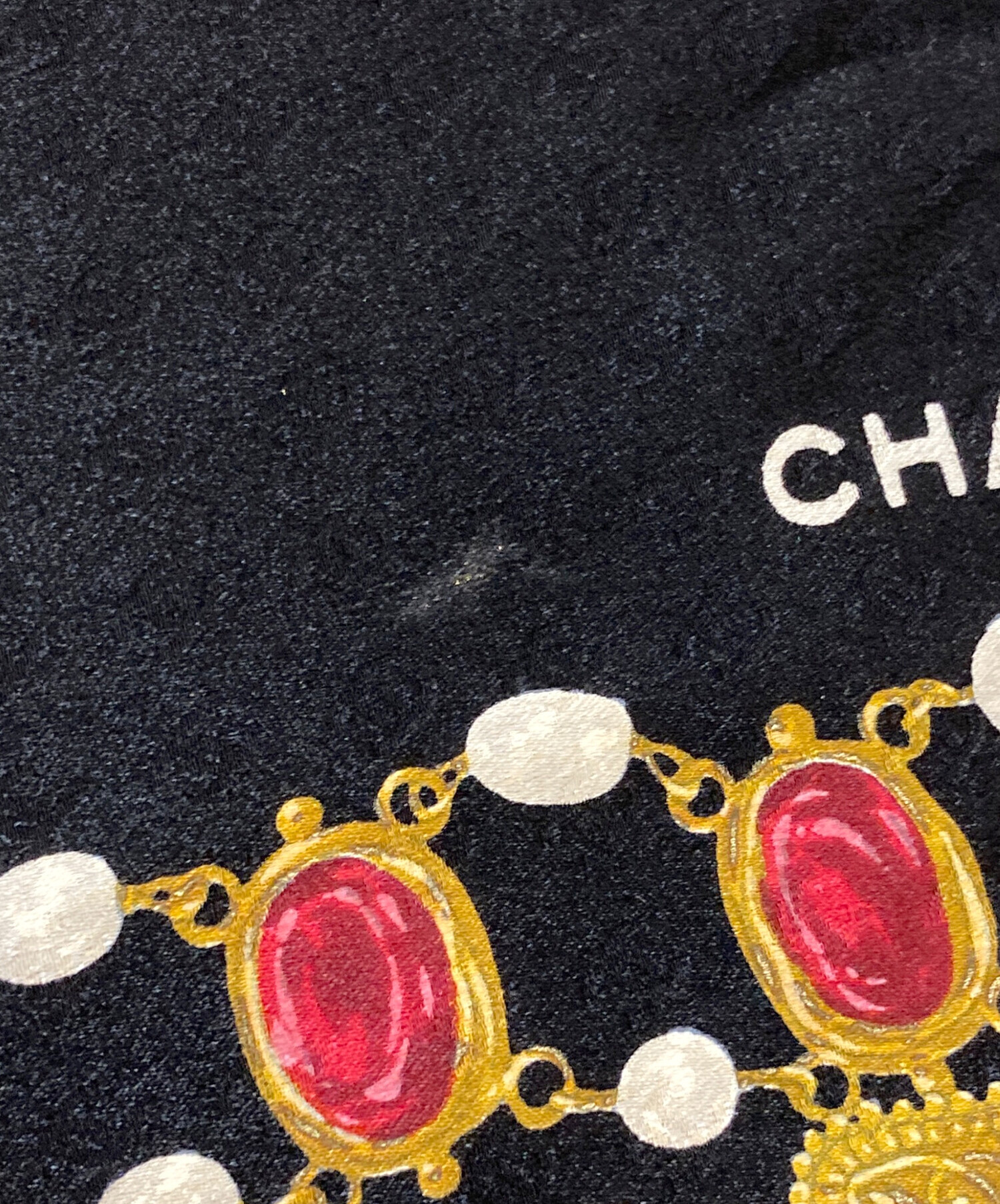 中古・古着通販】CHANEL (シャネル) ヴィンテージビジュー 宝石柄 ココ