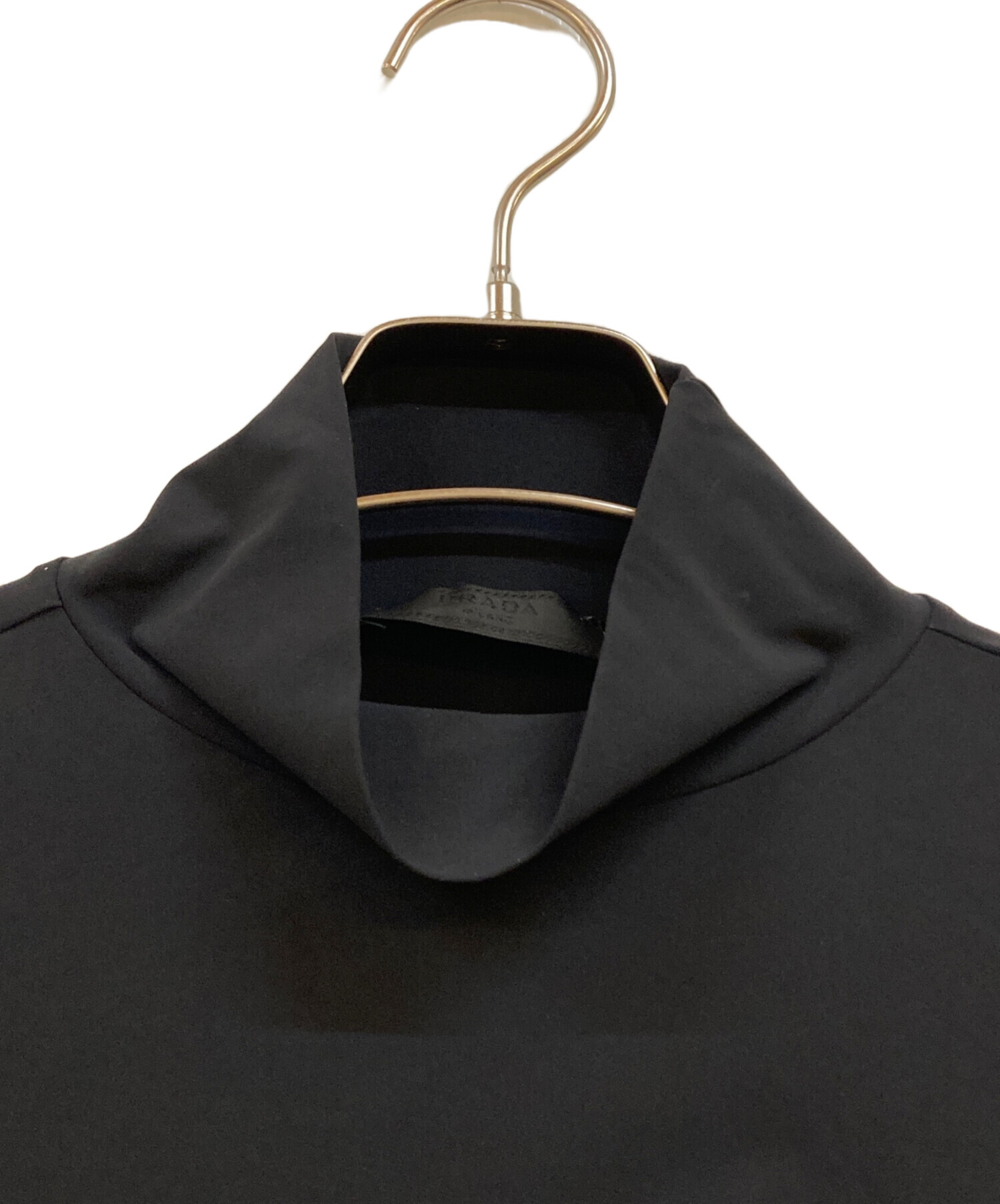 中古・古着通販】PRADA (プラダ) ストレッチナイロンハイネック長袖
