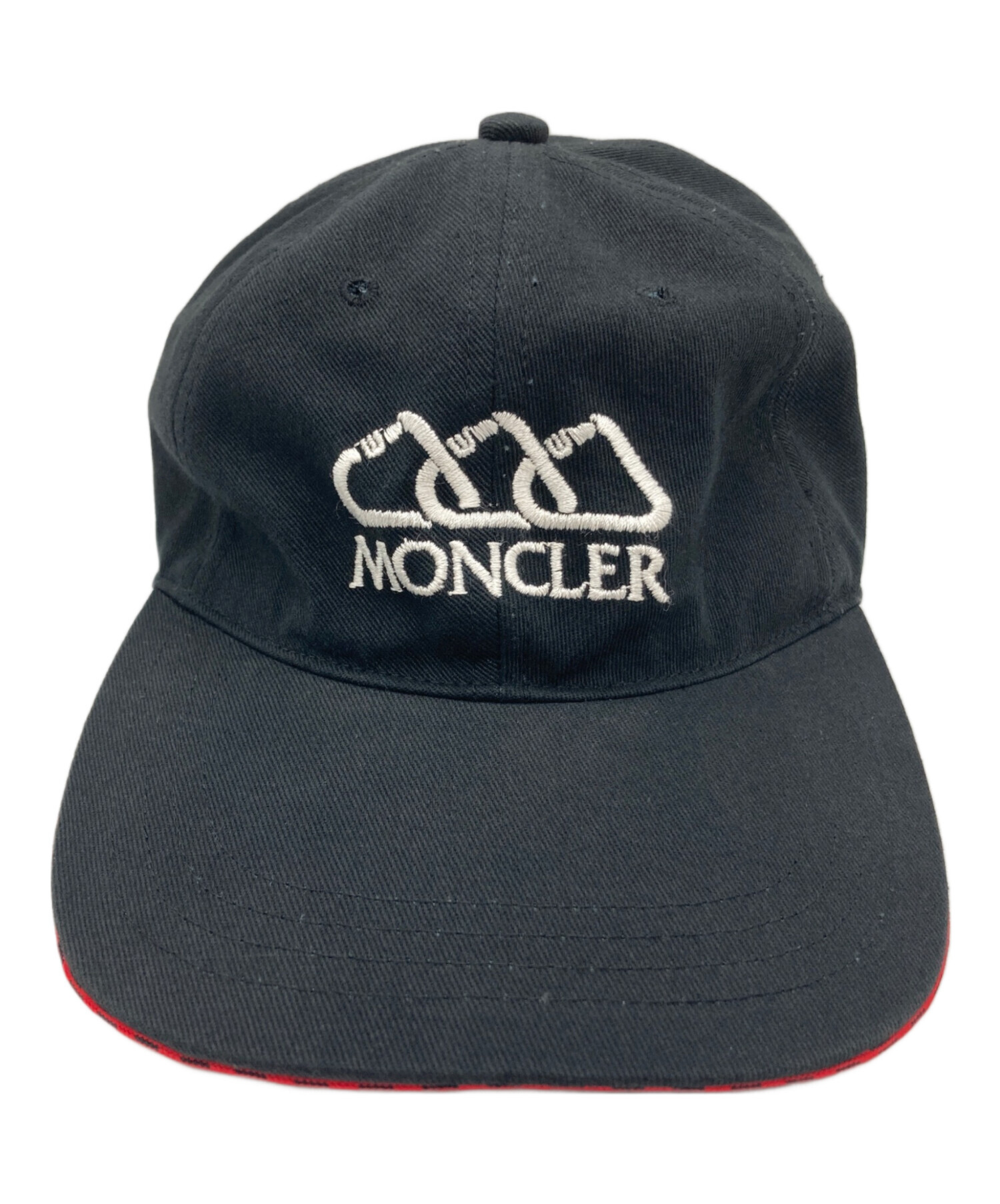 中古・古着通販】MONCLER (モンクレール) キャップ ブラック｜ブランド