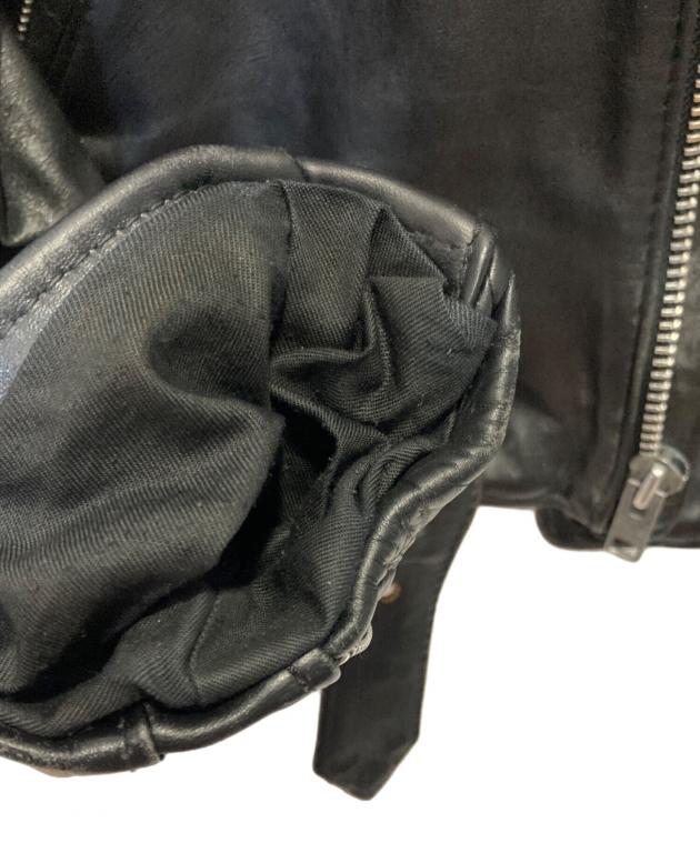 中古・古着通販】Schott (ショット) ライダースジャケット ブラック