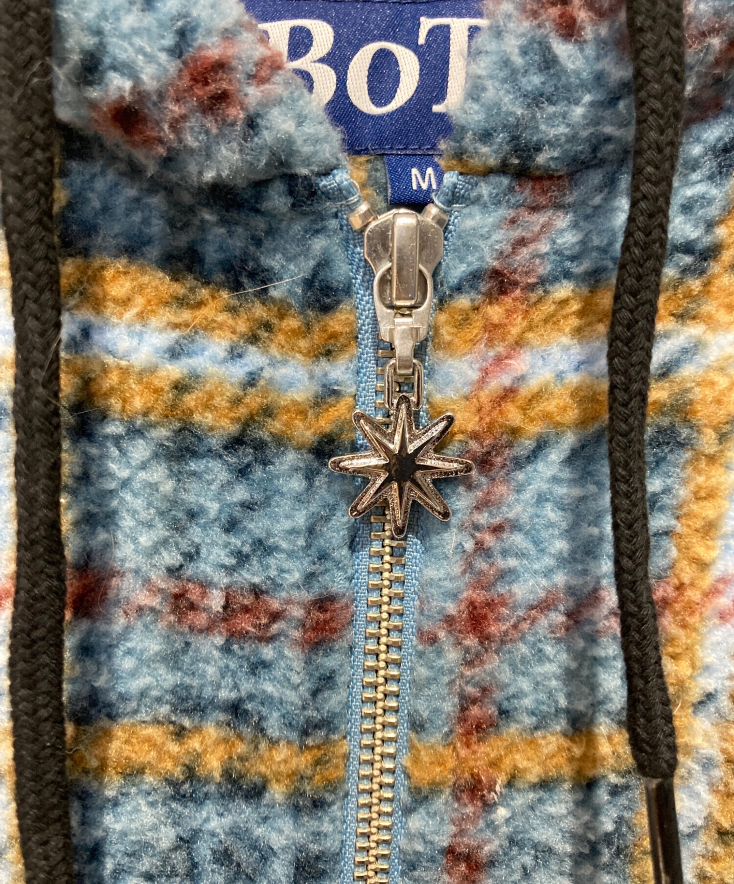 中古・古着通販】BoTT (ボット) Fleece Zip Hoodie ブルー サイズ:M