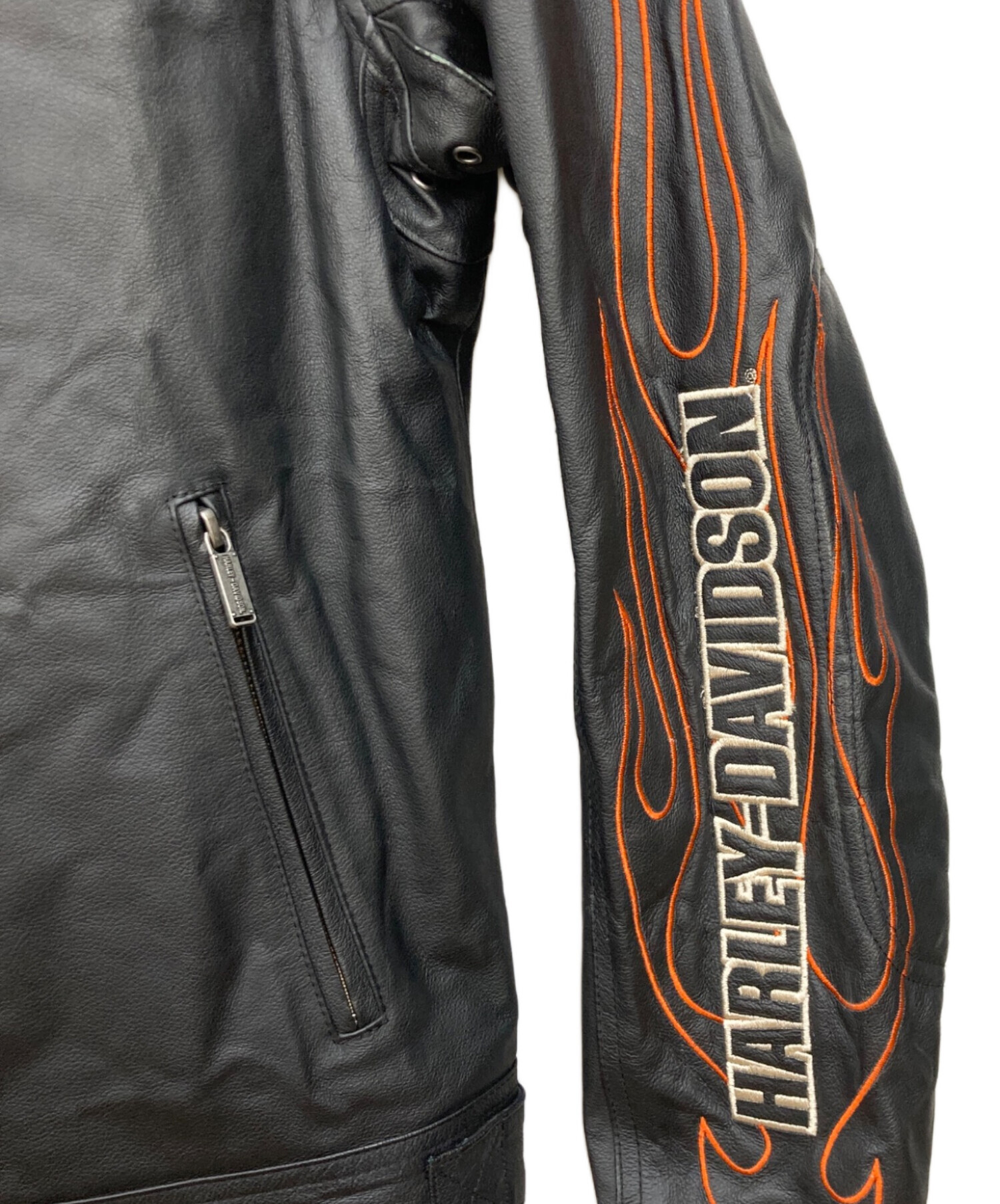 中古・古着通販】HARLEY-DAVIDSON (ハーレーダビッドソン) ロゴ刺繍