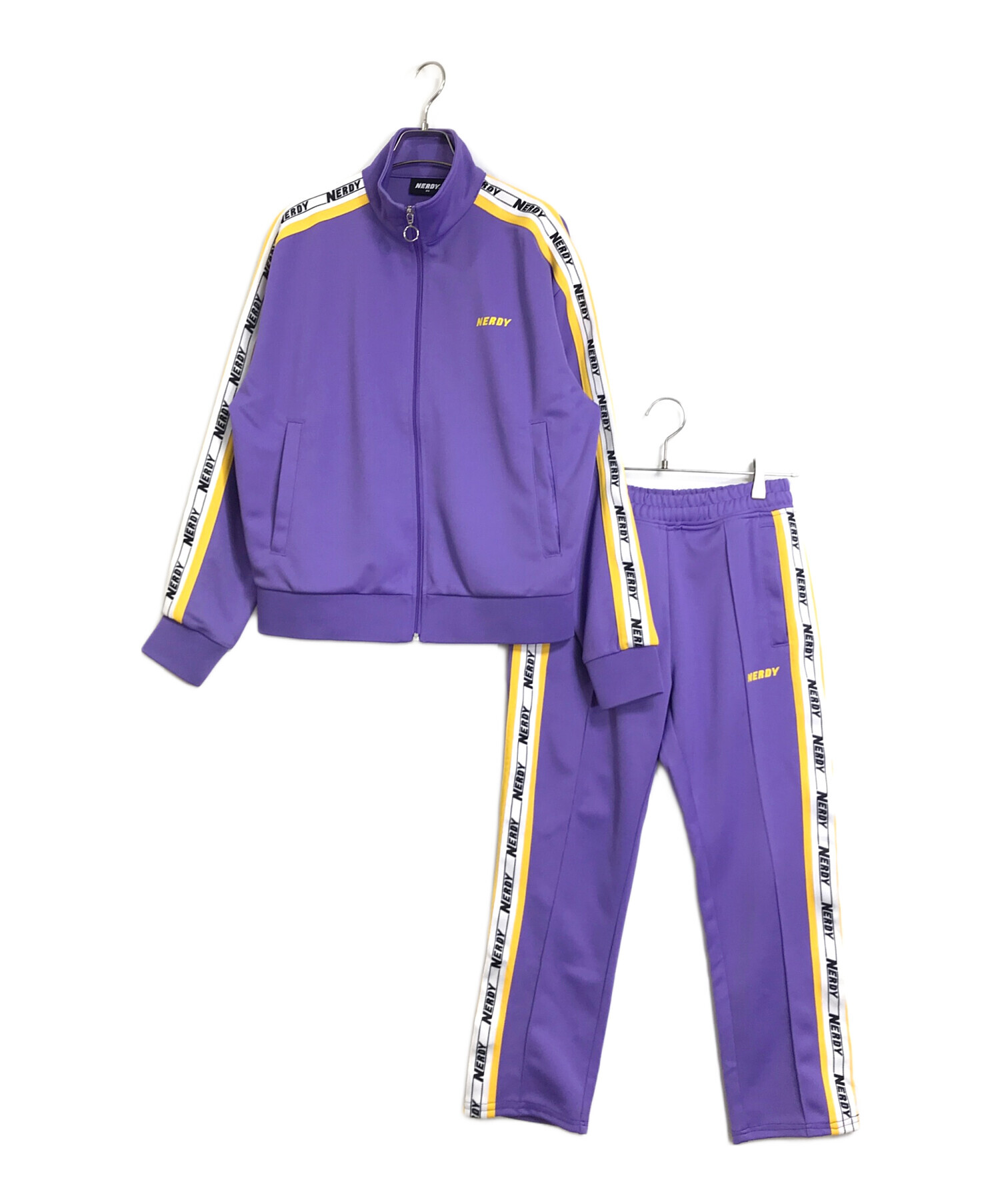 中古・古着通販】NERDY (ノルディ) セットアップジャージ パープル