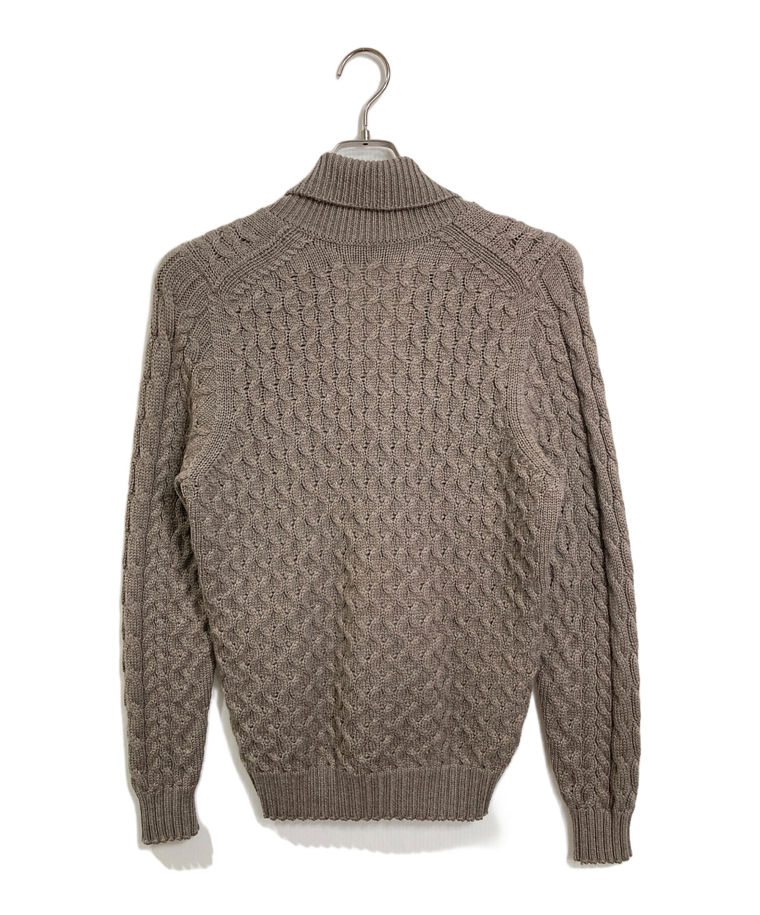 中古・古着通販】Drumohr (ドルモア) ショールカラーケーブルニット