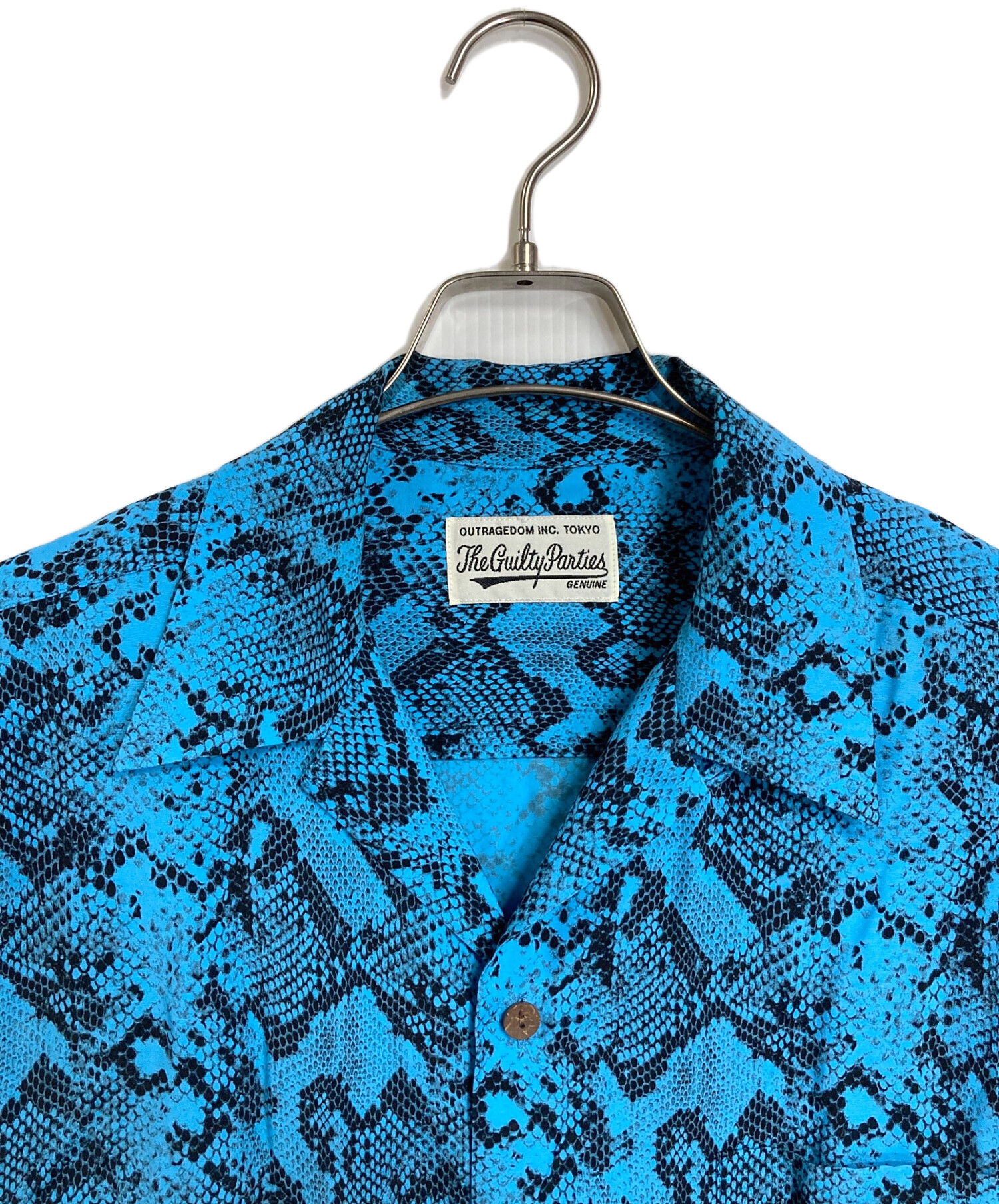 中古・古着通販】WACKO MARIA (ワコマリア) PYTHON OPEN COLLAR SHIRT