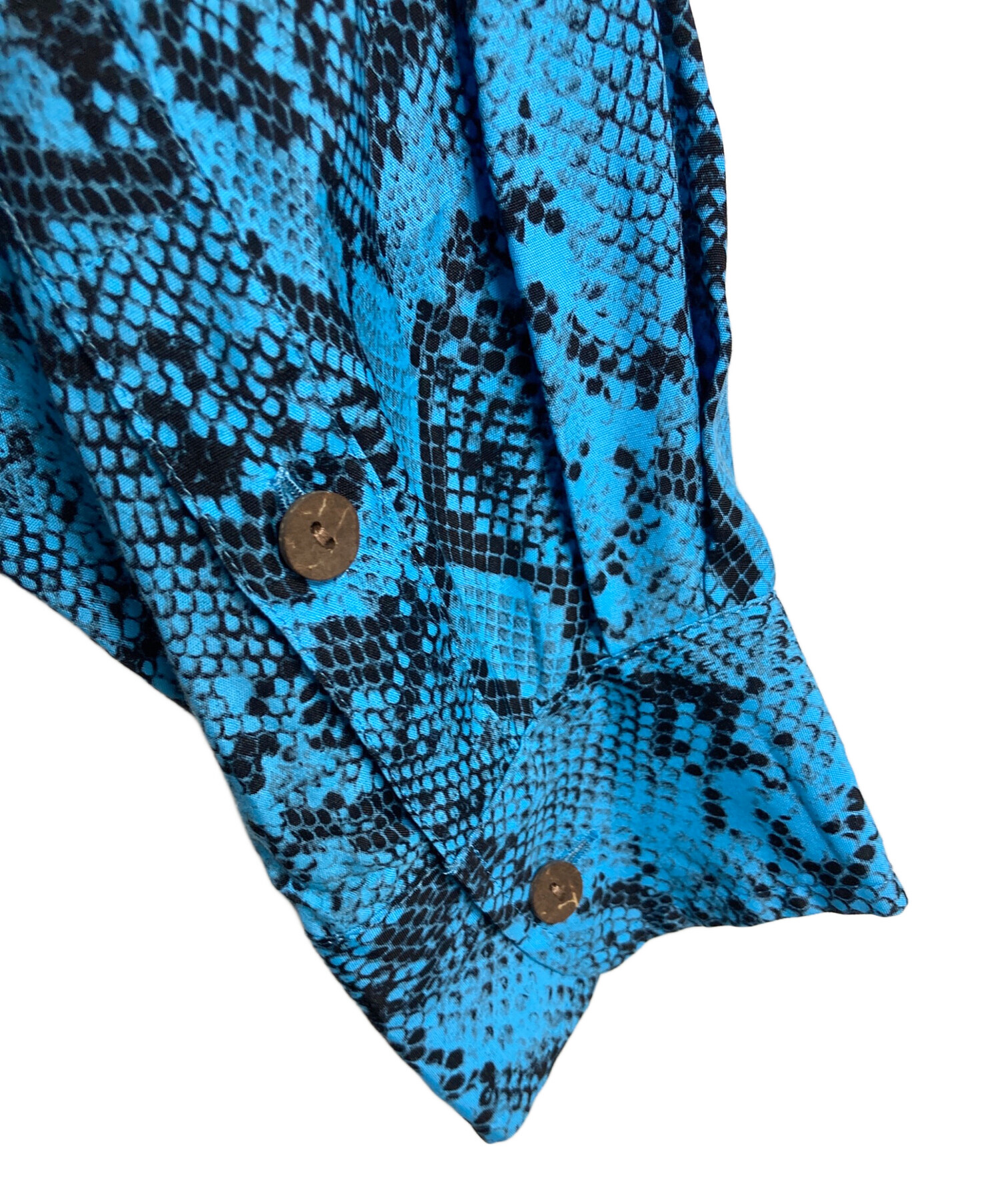 中古・古着通販】WACKO MARIA (ワコマリア) PYTHON OPEN COLLAR SHIRT