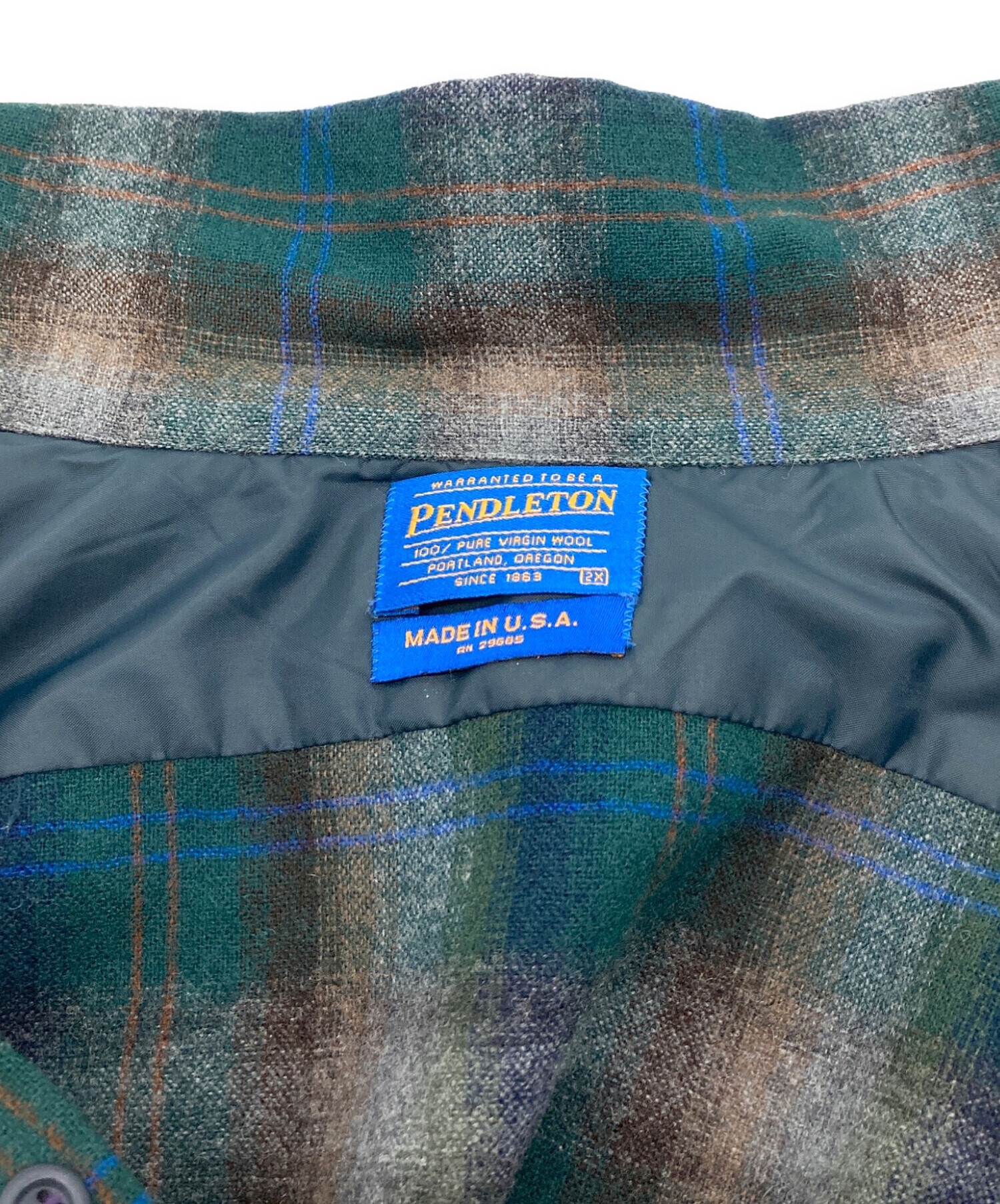 中古・古着通販】PENDLETON (ペンドルトン) 【古着】90'Sオープン
