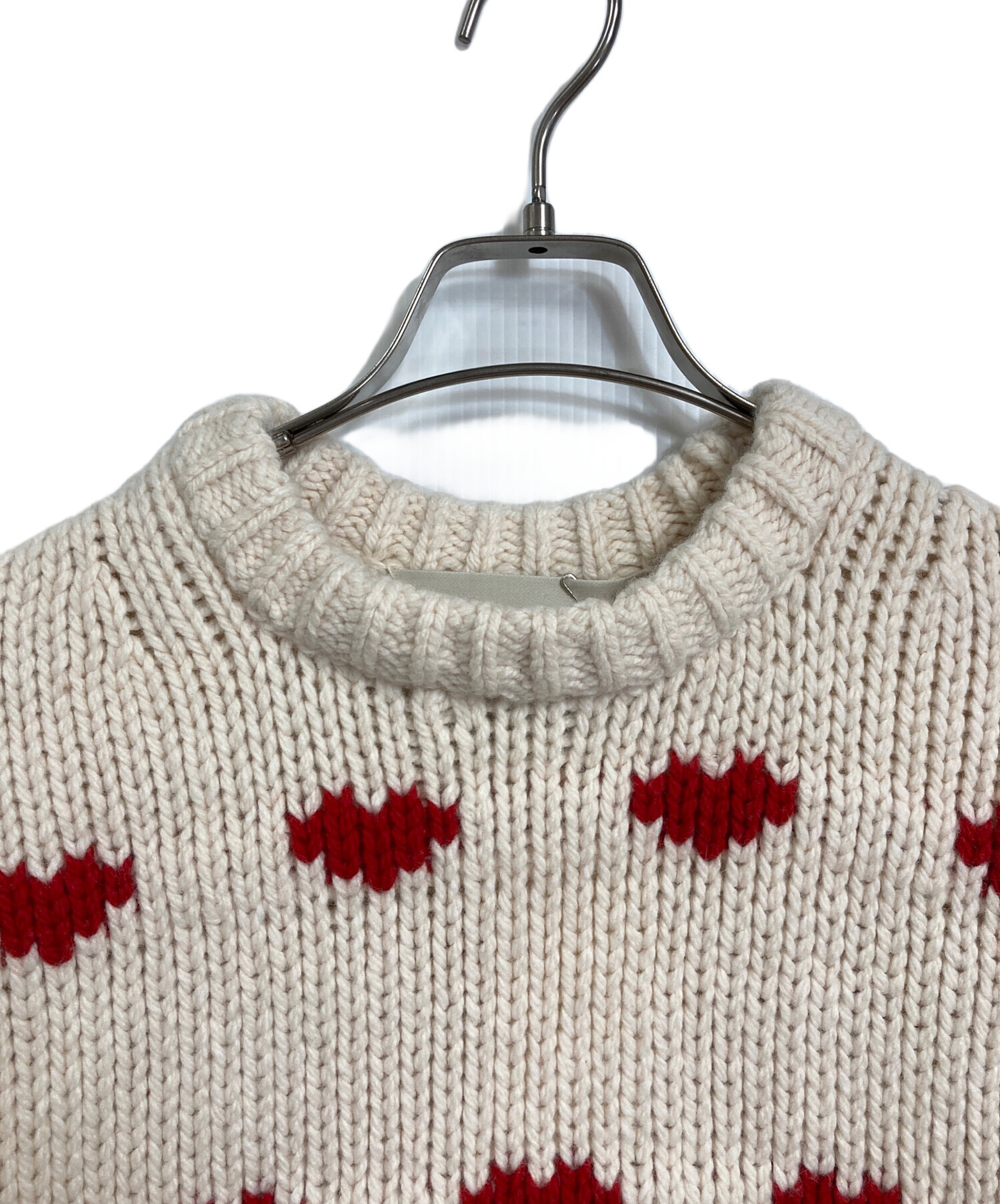 中古・古着通販】NKNIT (ンニット) ハートパターン ニット ハート