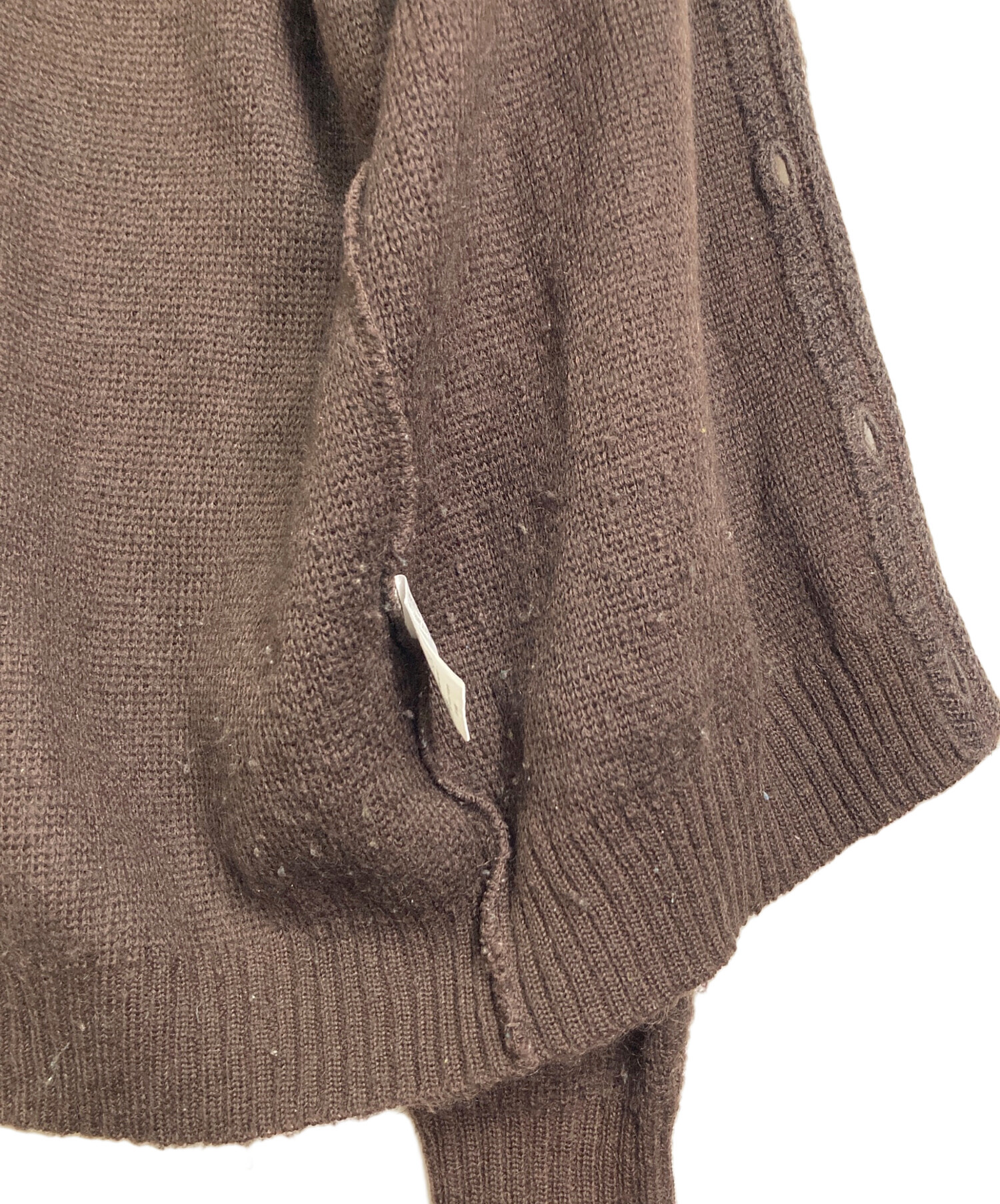 中古・古着通販】Needles (ニードルズ) モヘヤ カーディガン Vネック