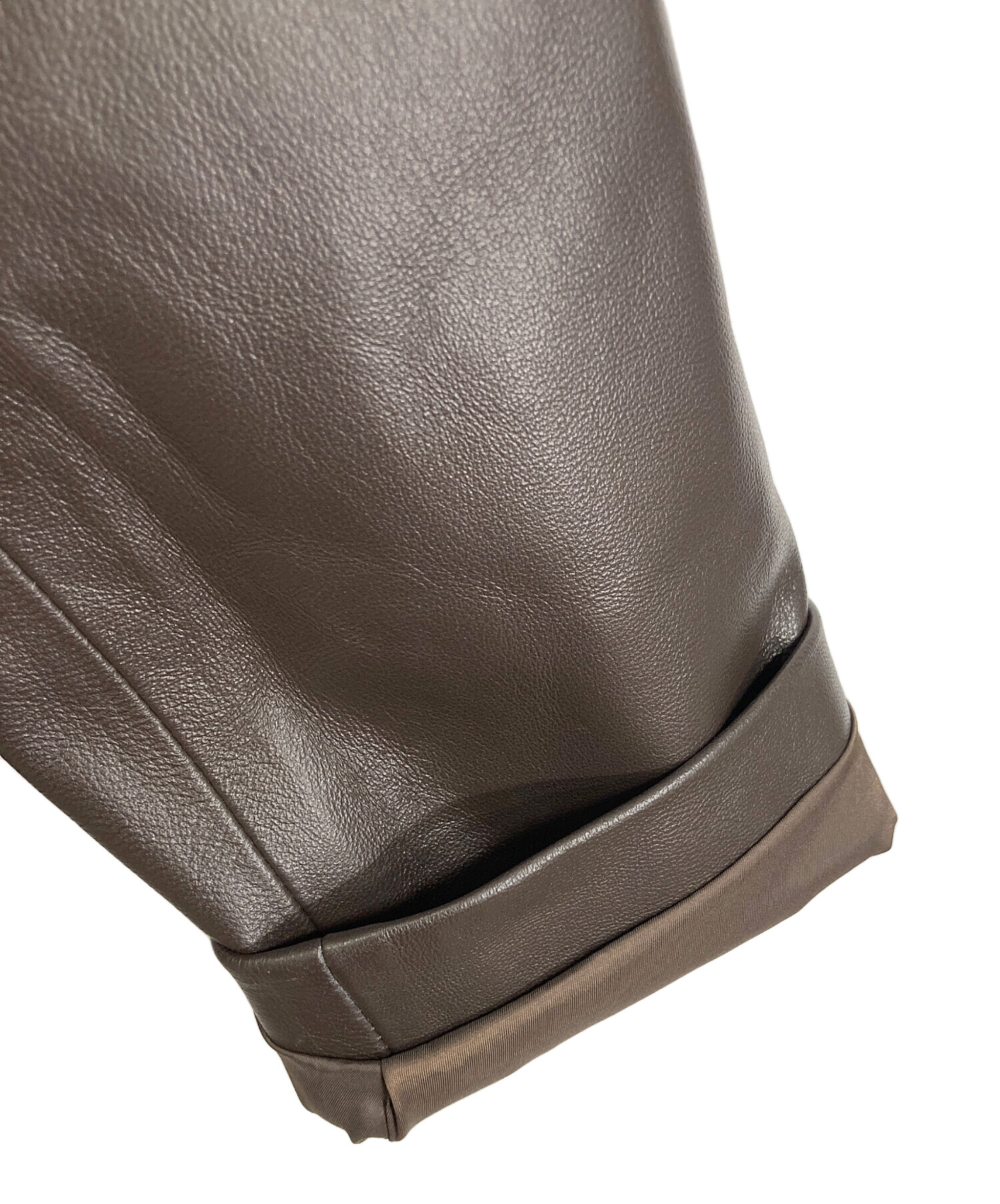 中古・古着通販】UNTITLED (アンタイトル) ラムレザージャケット ノー