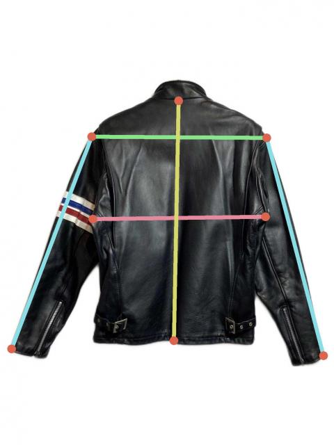 中古・古着通販】Schott (ショット) シングルライダースジャケット