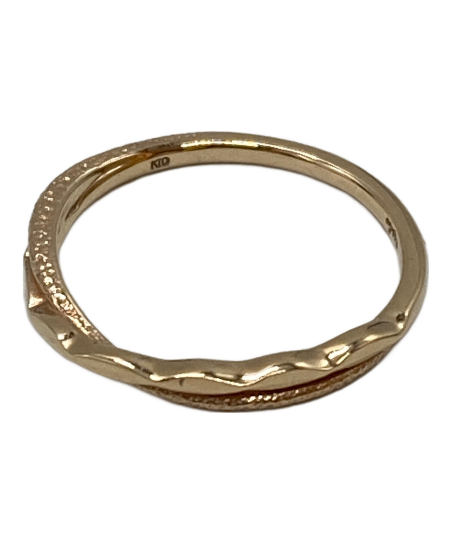 中古・古着通販】agete (アガット) リング ゴールド サイズ:9号