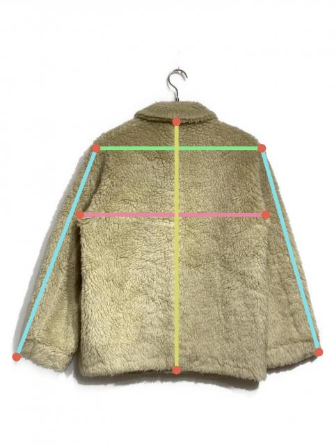 中古・古着通販】AURALEE (オーラリー) SHETLAND WOOL BOA BIG BLOUSON