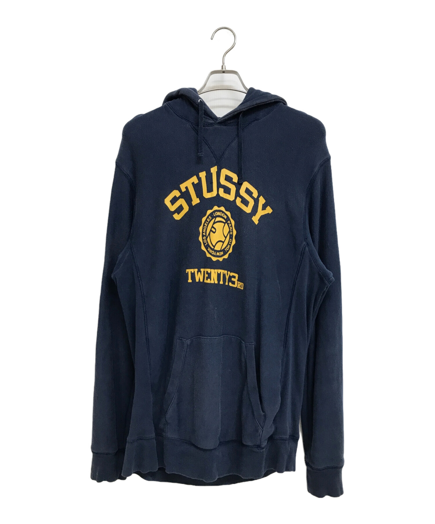 中古・古着通販】stussy (ステューシー) カレッジプリントパーカー