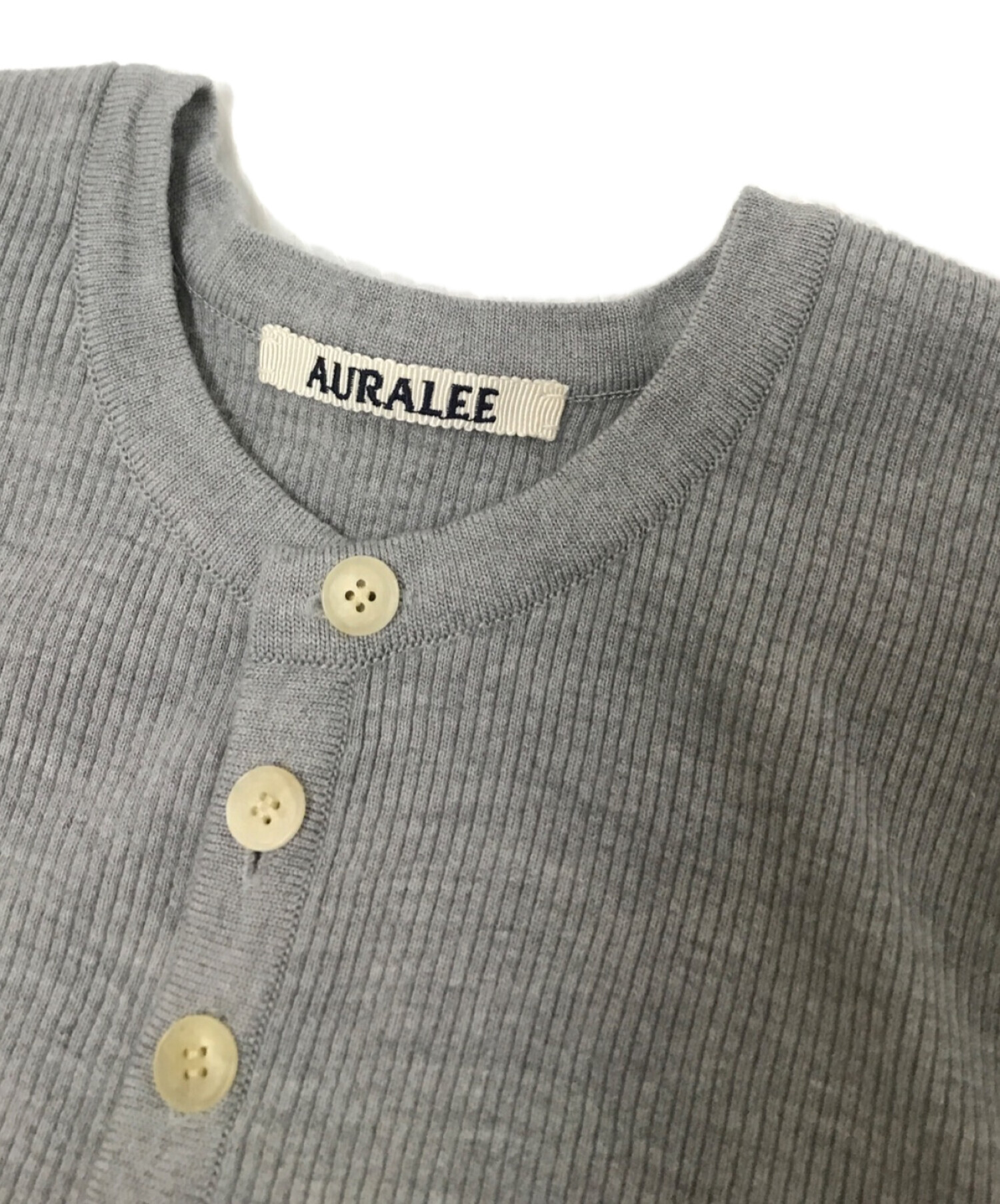 中古・古着通販】AURALEE (オーラリー) SUPER FINE WOOL HIGH GAUGE