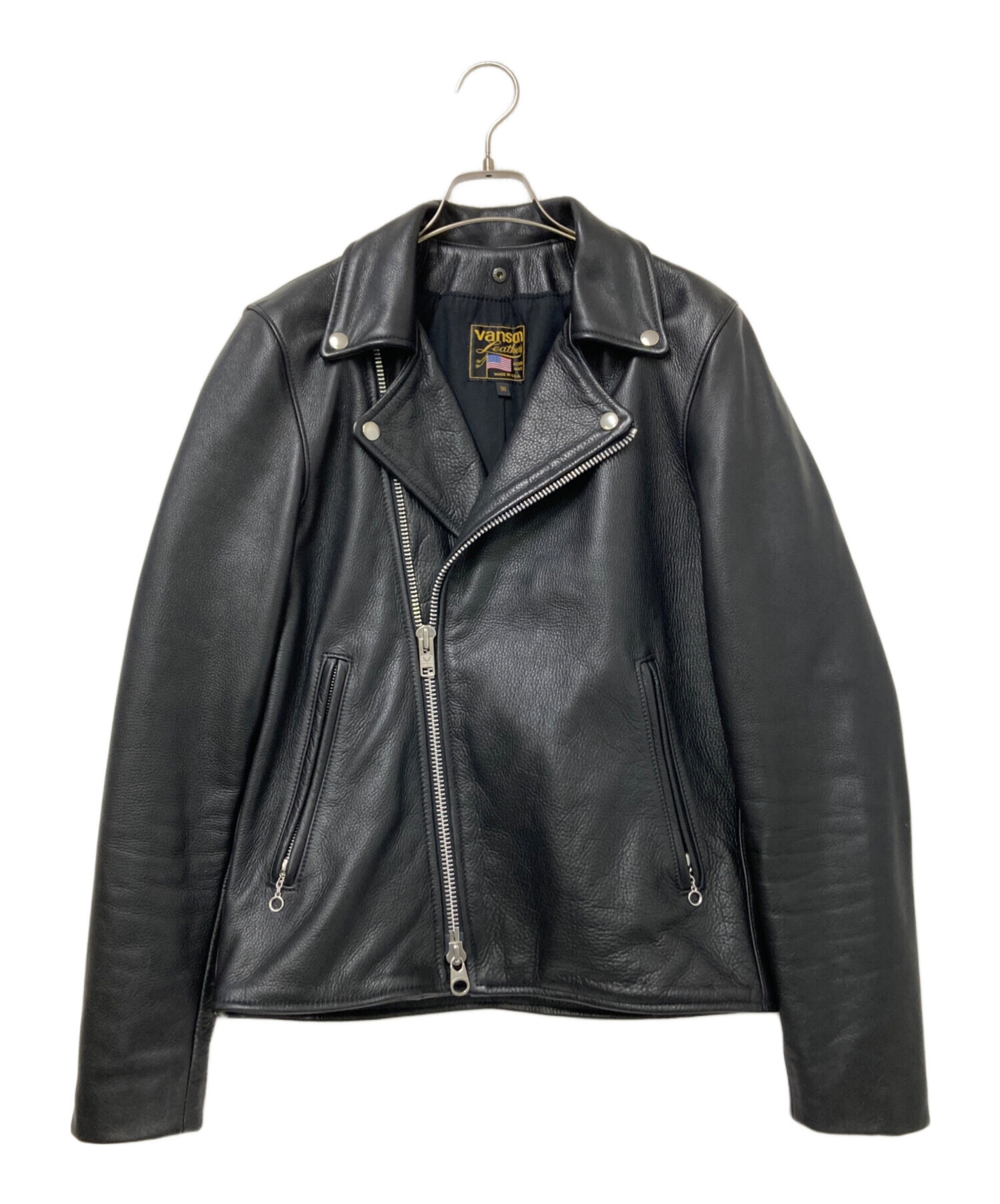 中古・古着通販】VANSON (バンソン) C2ダブルライダースジャケット