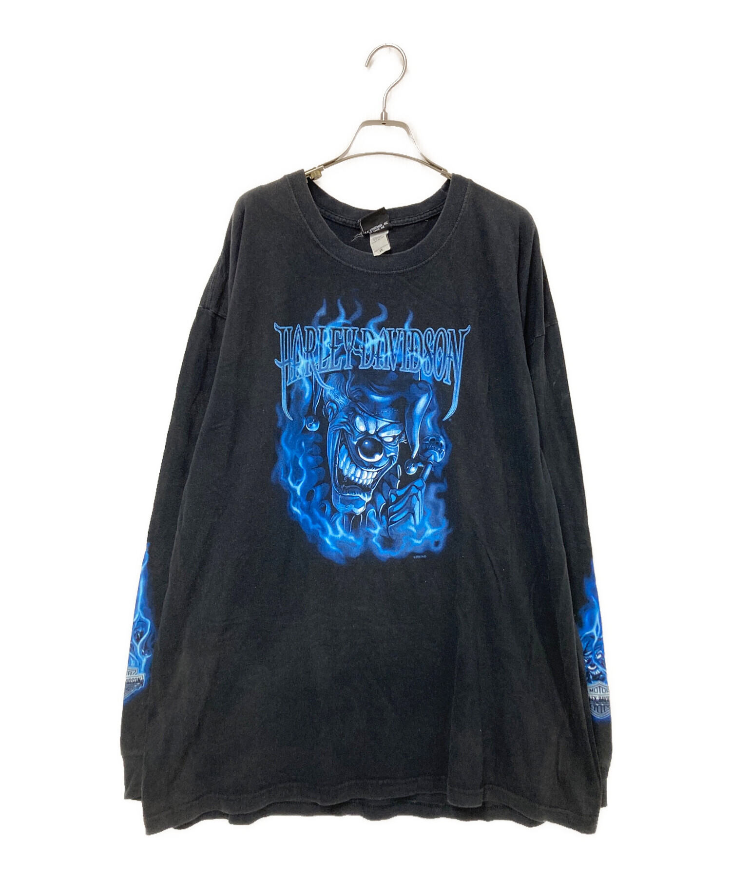 中古・古着通販】HARLEY-DAVIDSON (ハーレーダビッドソン) ブルー