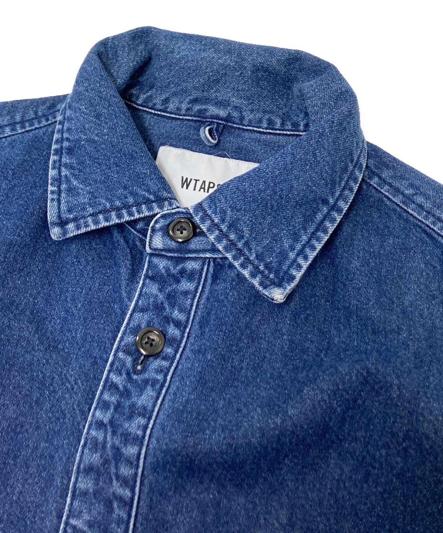 中古・古着通販】WTAPS (ダブルタップス) デニムシャツ インディゴ
