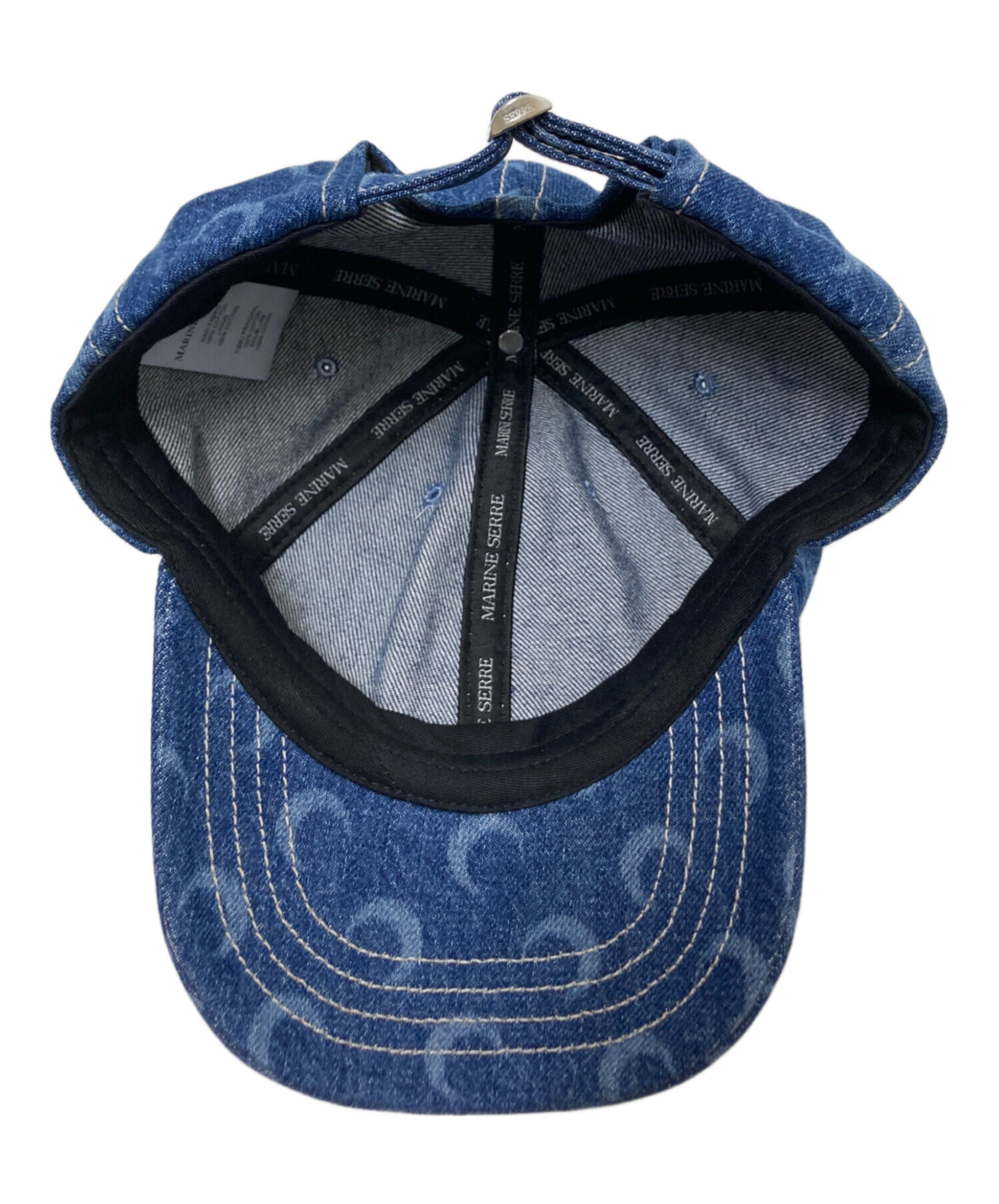 中古・古着通販】MARINE SERRE (マリーンセル) デニムベースボール