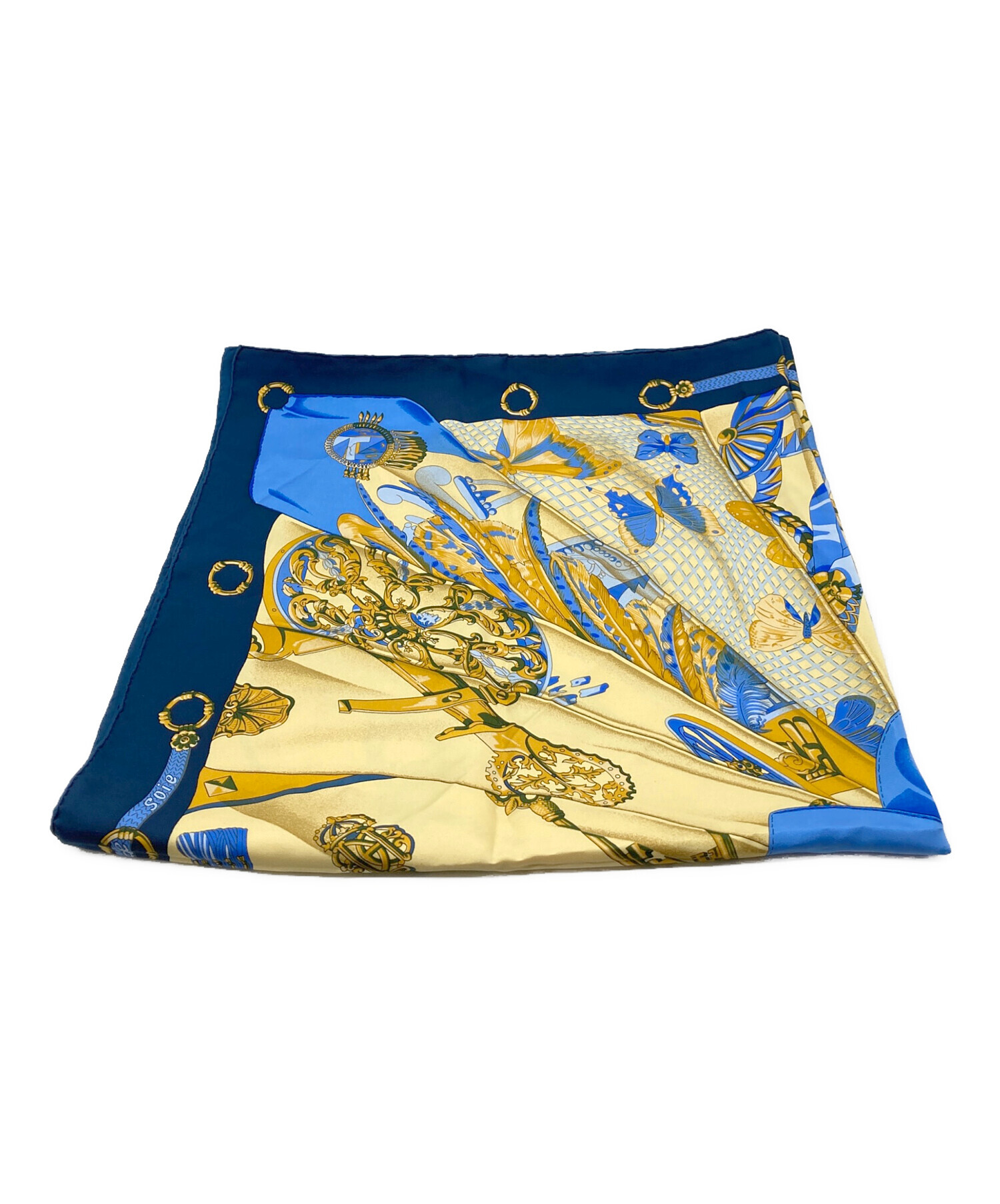 中古・古着通販】HERMES (エルメス) カレ90 シルクスカーフ Soleil de