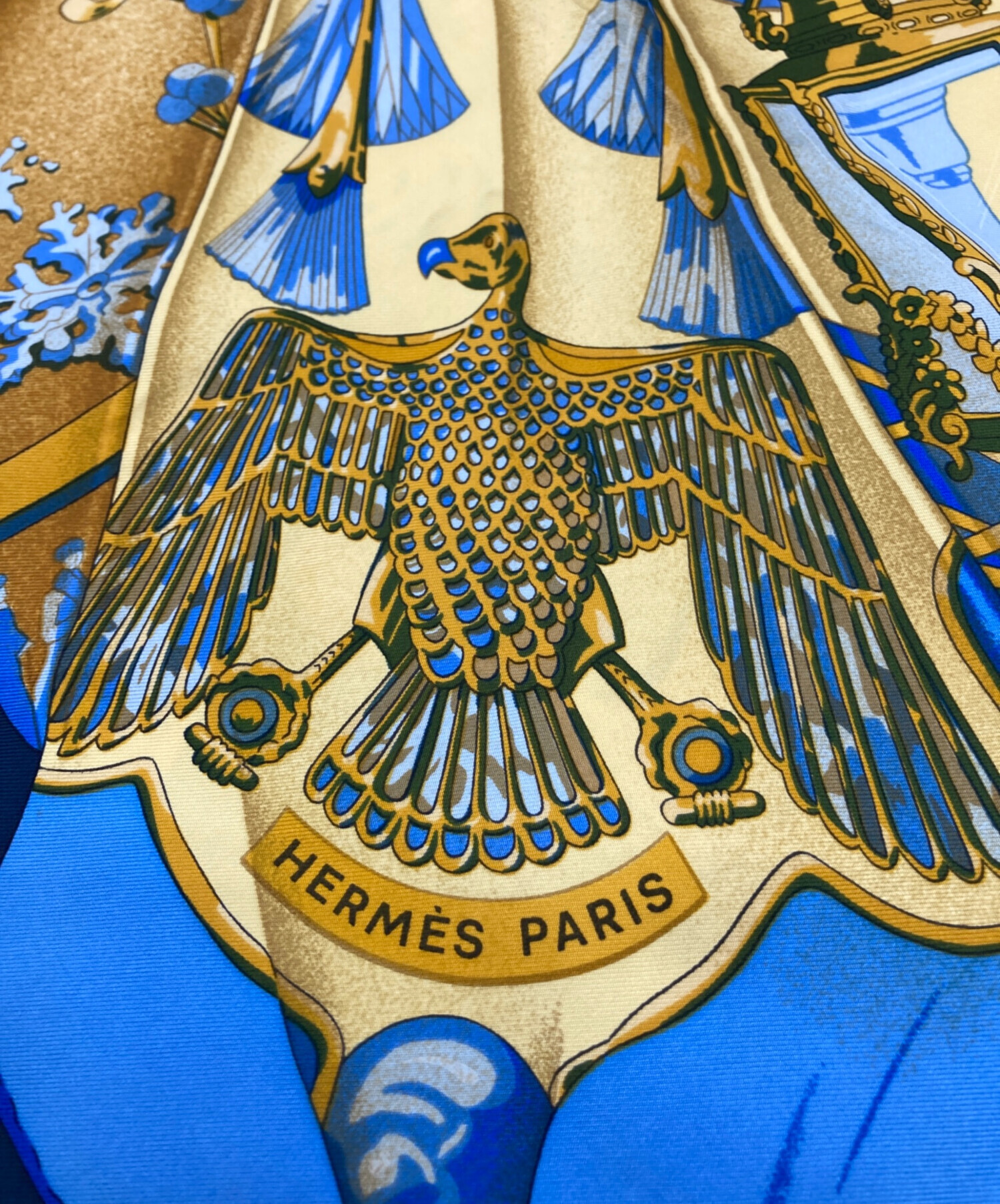 中古・古着通販】HERMES (エルメス) カレ90 シルクスカーフ Soleil de