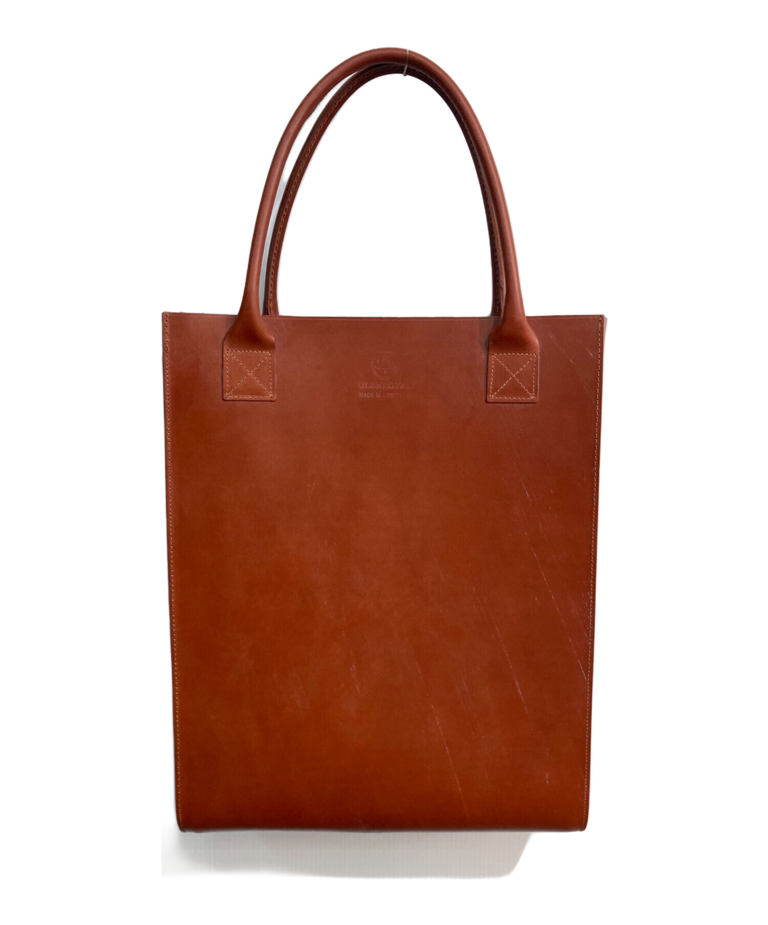 中古・古着通販】GLENROYAL (グレンロイヤル) ブライドルレザー トート