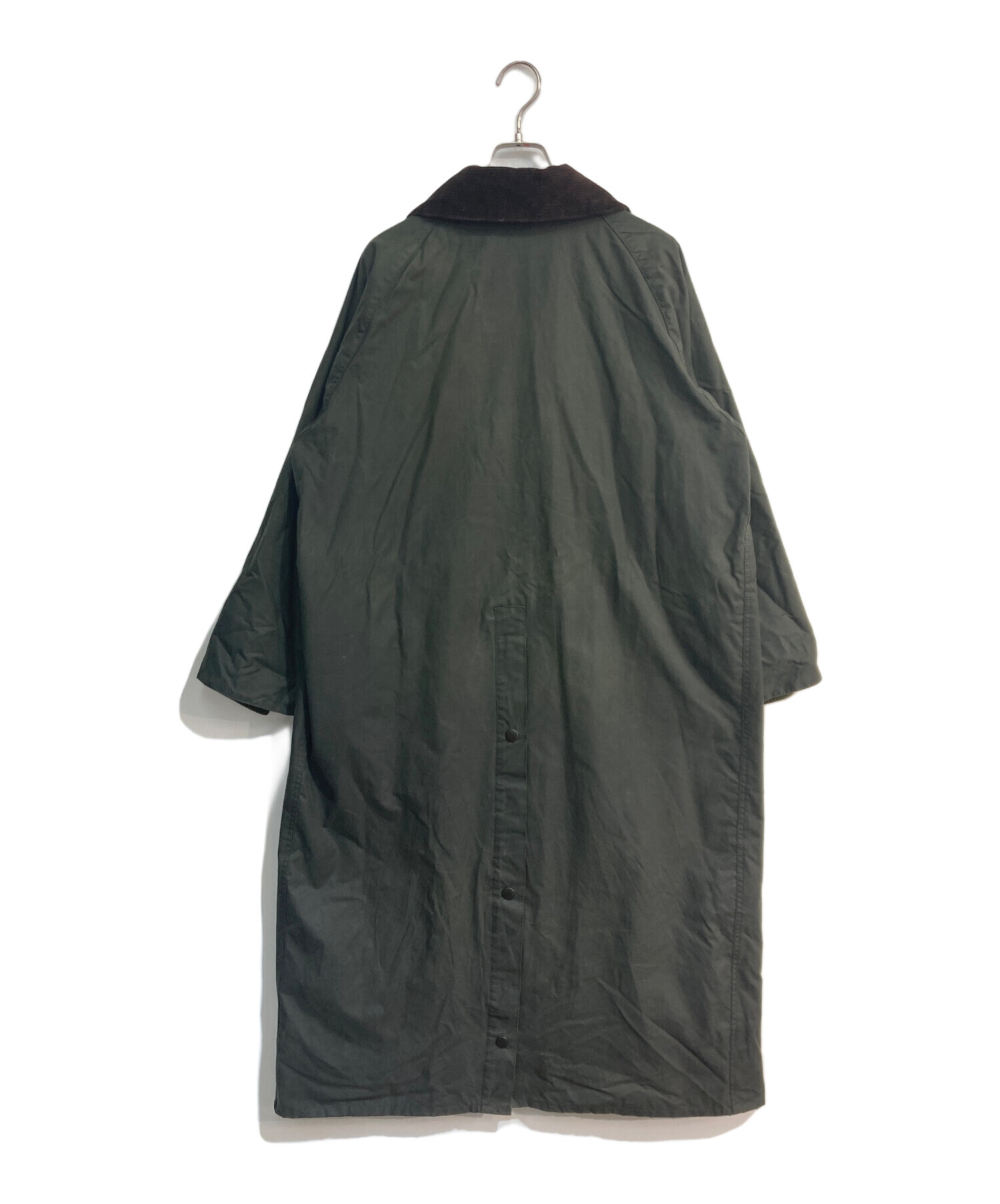 中古・古着通販】Barbour (バブアー) バーレー オイルドロングコート