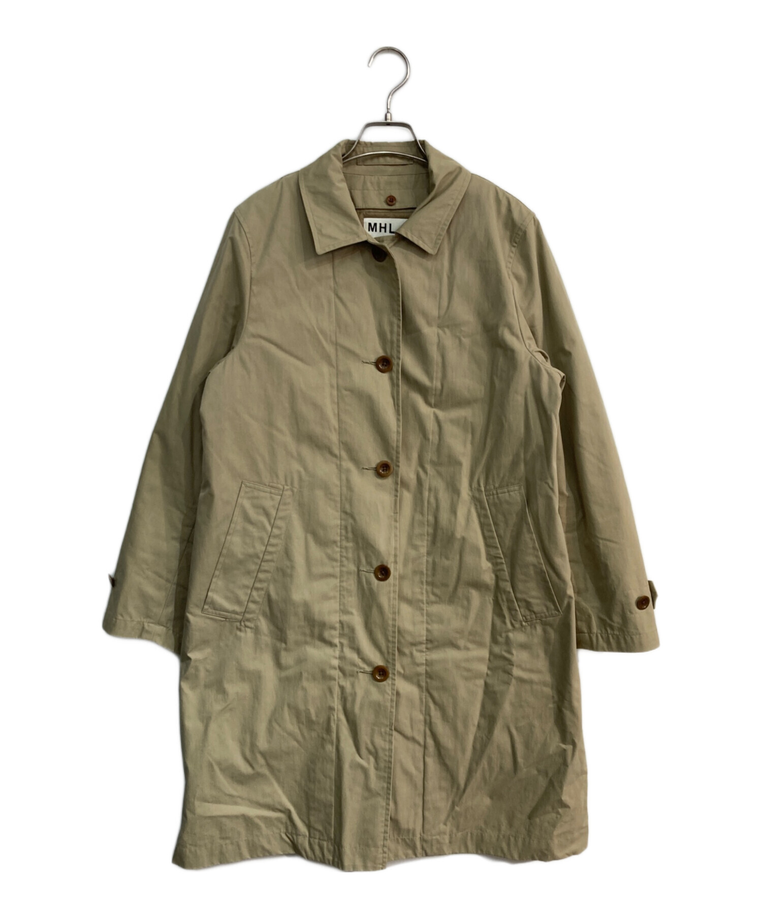 中古・古着通販】MHL (エムエイチエル) ダウンライナー付ステンカラー