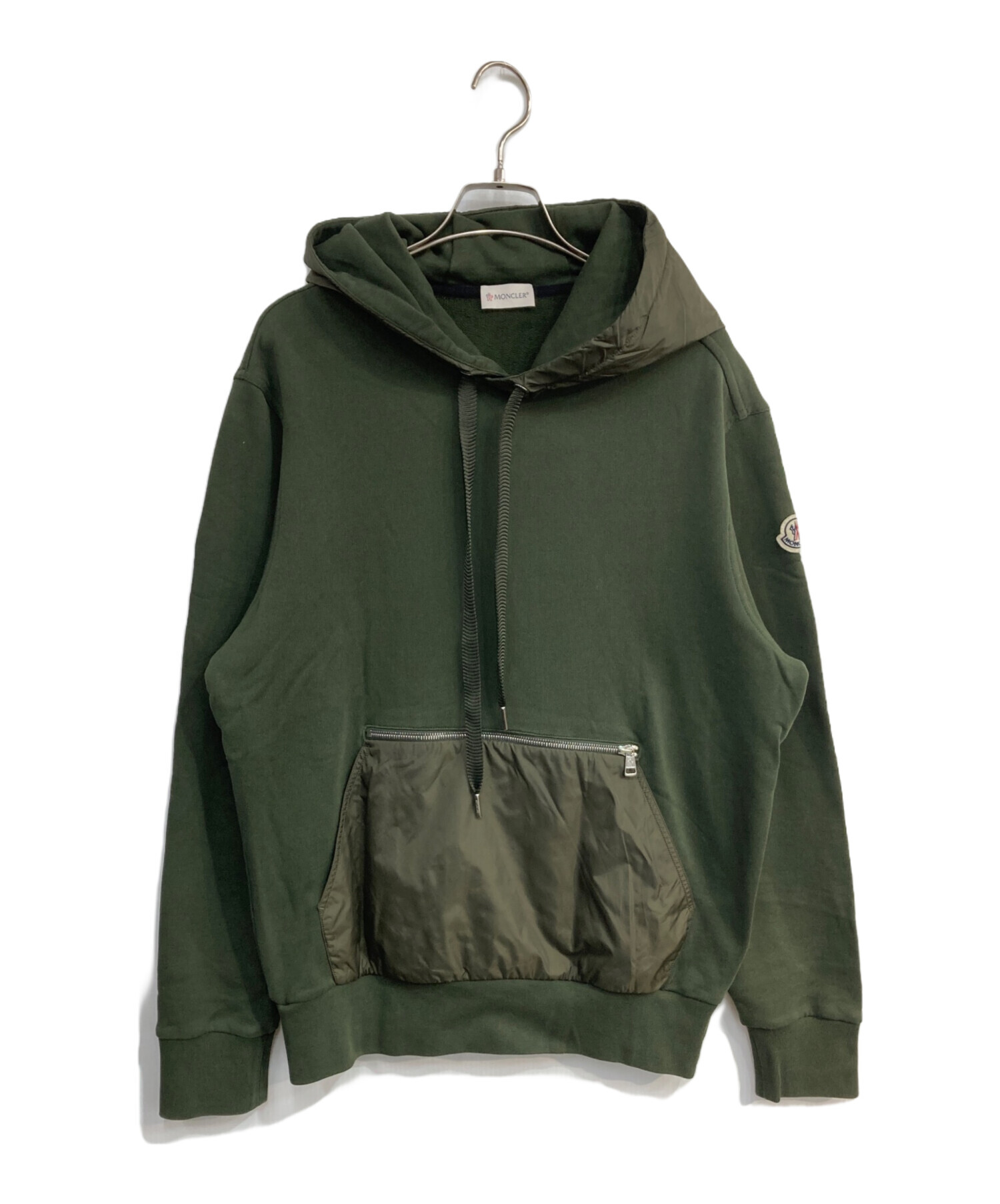 中古・古着通販】MONCLER (モンクレール) ナイロン切替えスウェット