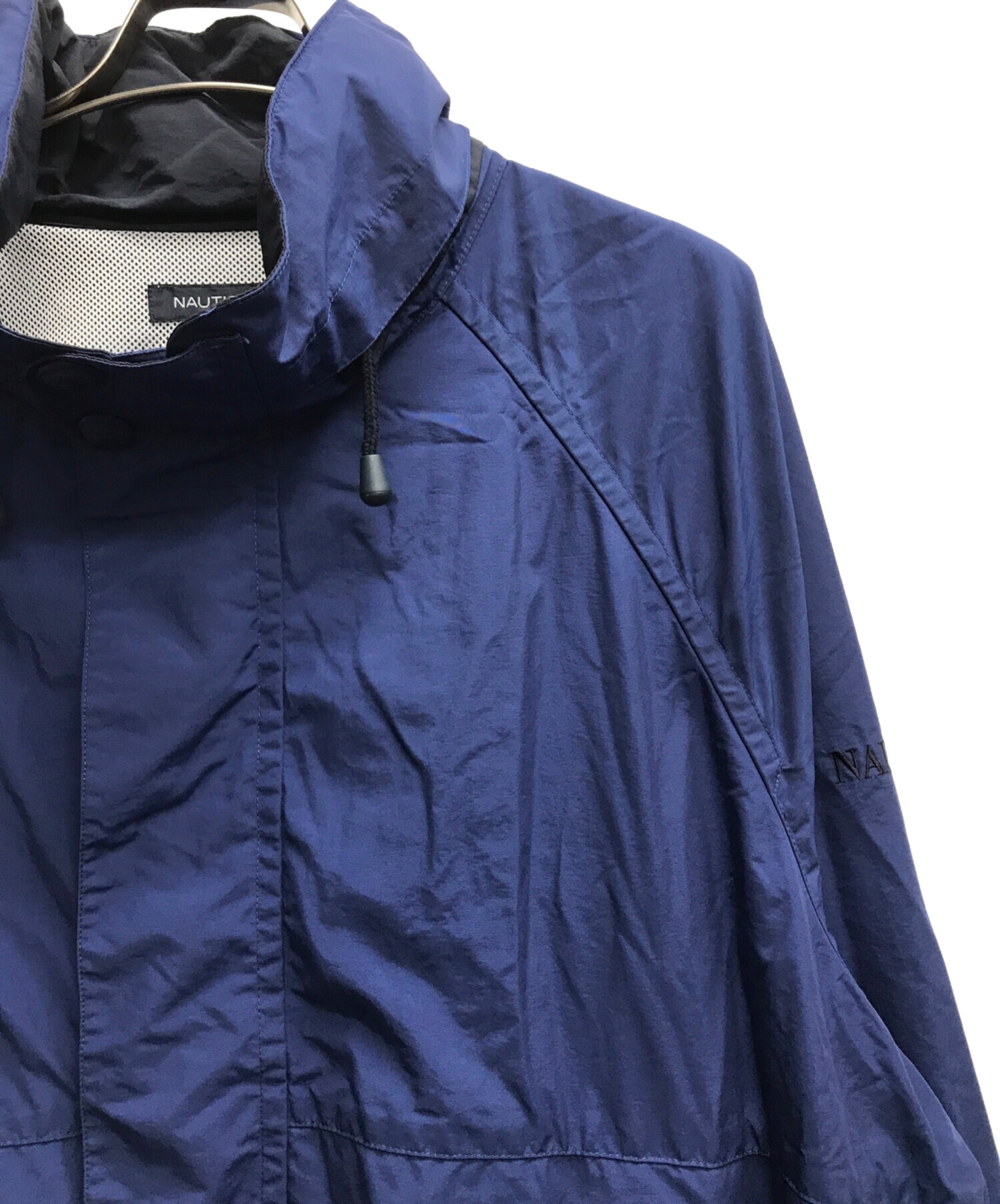 中古・古着通販】NAUTICA (ノーティカ) ナイロンジャケット ネイビー