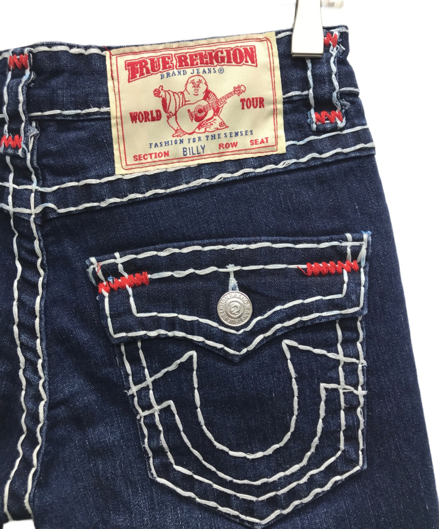 中古・古着通販】TRUE RELIGION (トゥルー レリジョン) ステッチデニム