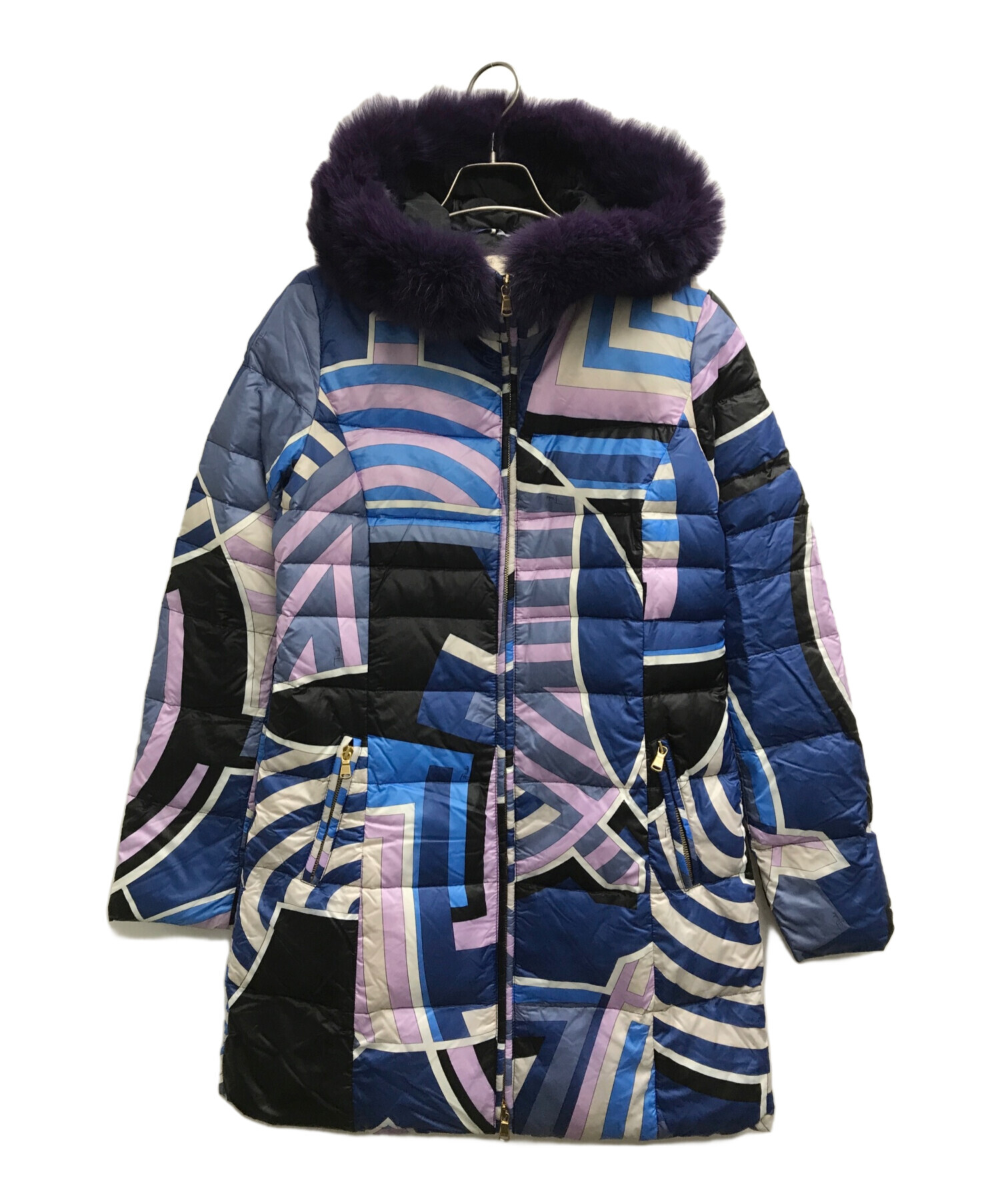 中古・古着通販】Emilio Pucci (エミリオ プッチ) 総柄ダウンコート