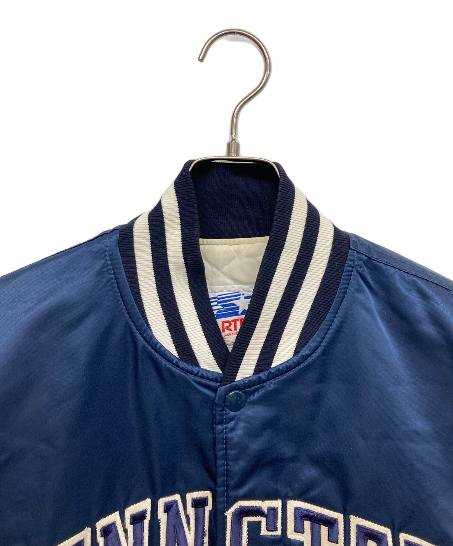 中古・古着通販】STARTER (スターター) スタジャン ネイビー サイズ:L