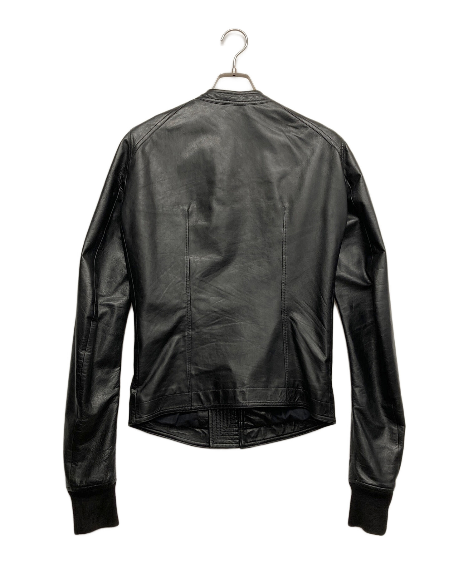 中古・古着通販】RICK OWENS (リックオウエンス) ラムレザー シングル