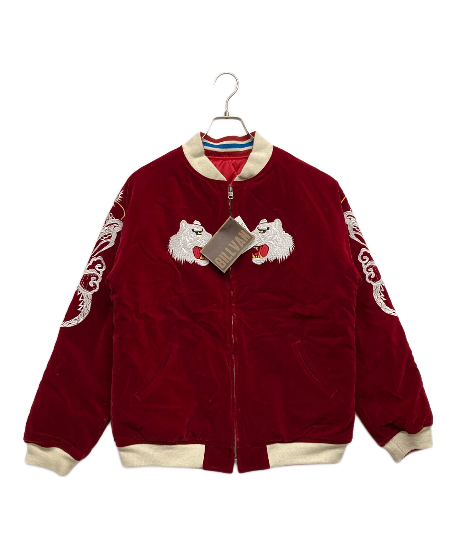 中古・古着通販】BILLVAN (ビルバン) リバーシブル別珍スカジャン