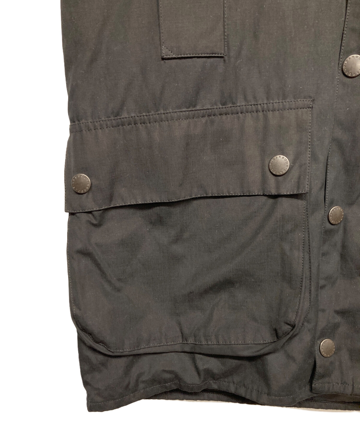 中古・古着通販】Barbour (バブアー) ノンオイルジャケット ブラック