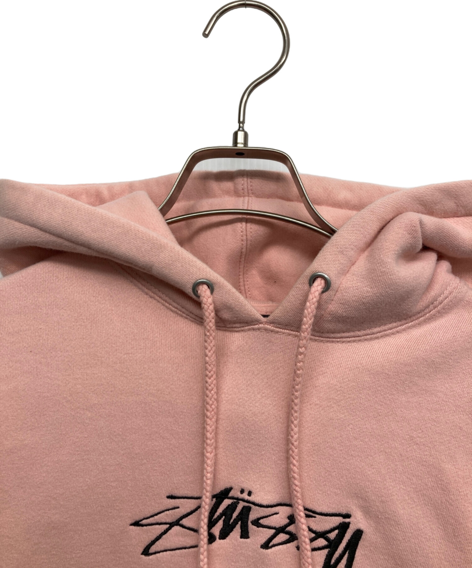 中古・古着通販】stussy (ステューシー) ロゴパーカー ピンク サイズ:S