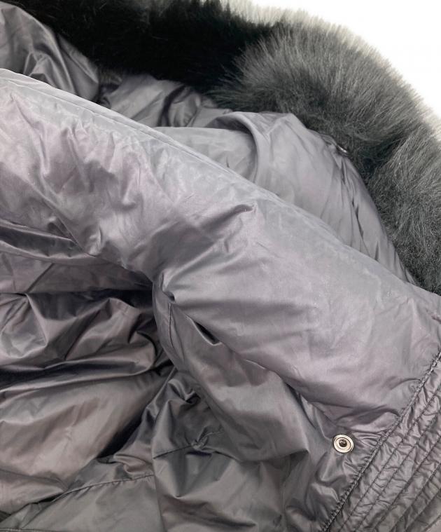 中古・古着通販】DoCLASSE (ドゥクラッセ) マットタフタ・2WAYファー