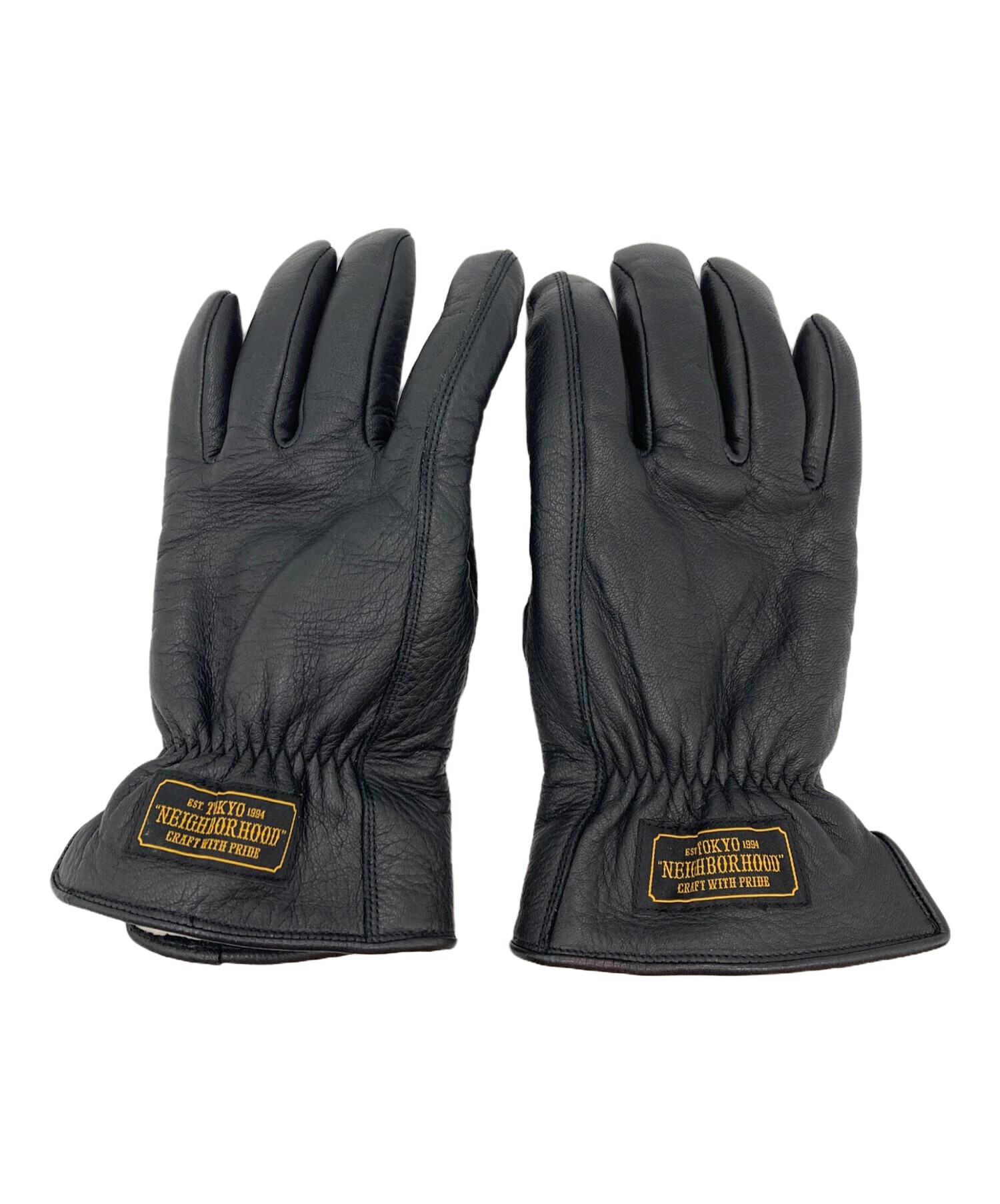 中古・古着通販】NEIGHBORHOOD (ネイバーフッド) レザーグローブ