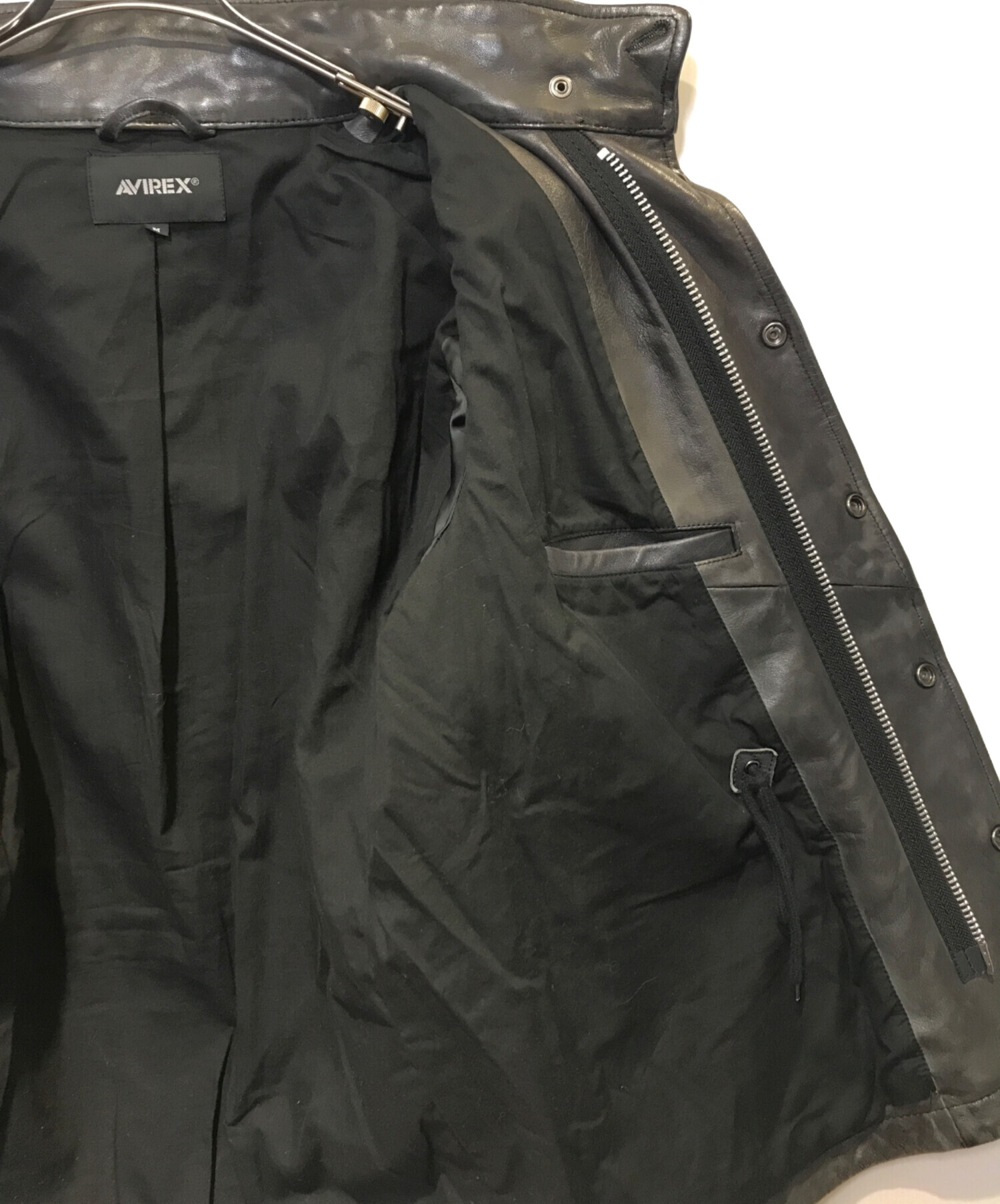 中古・古着通販】AVIREX (アヴィレックス) M-65タイプ レザー