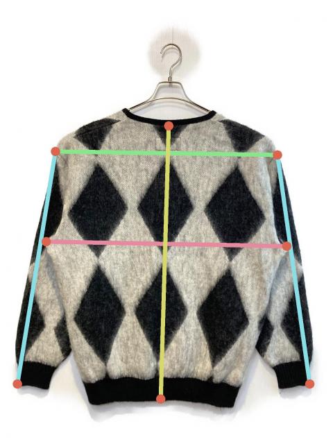 中古・古着通販】WACKO MARIA (ワコマリア) ダイアモンド柄モヘア