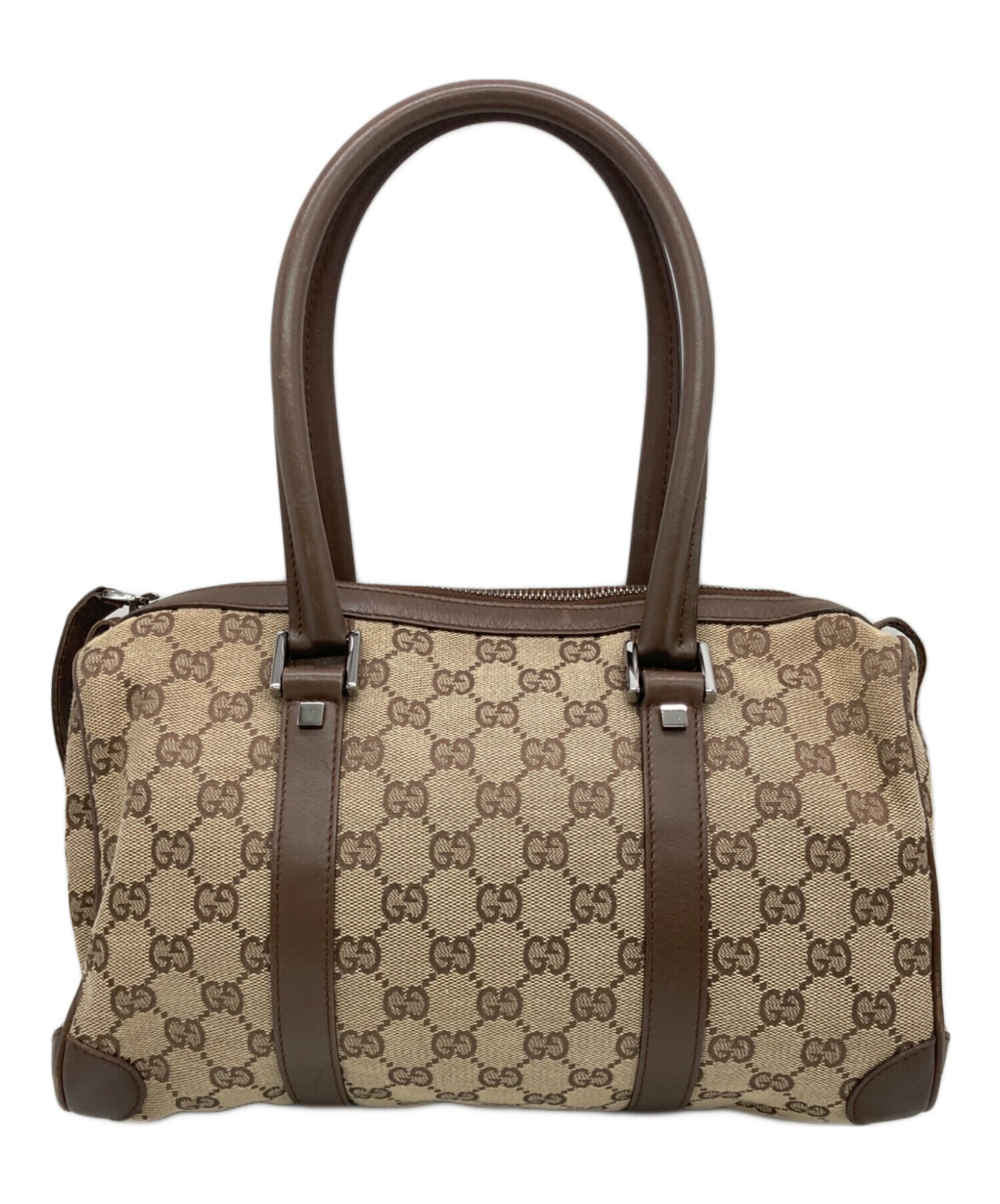 中古・古着通販】GUCCI (グッチ) GGキャンバスミニボストンバッグ