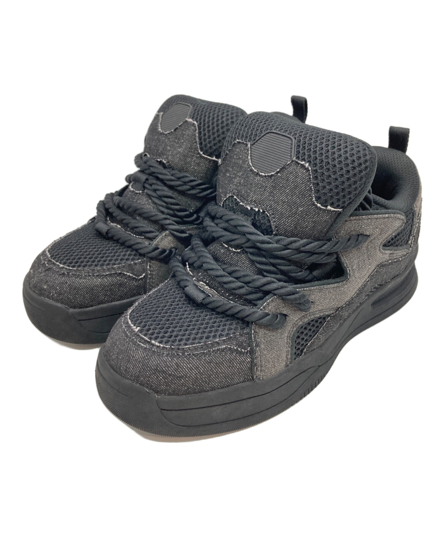 中古・古着通販】ZARA (ザラ) ロープディテール スケーター スニーカー