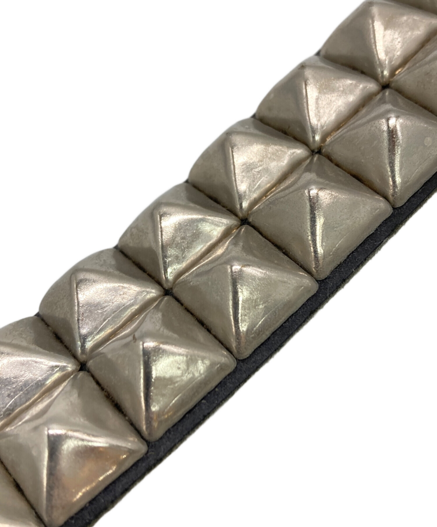 中古・古着通販】Wendy's (ウェンディーズ) 2連スタッズレザーベルト