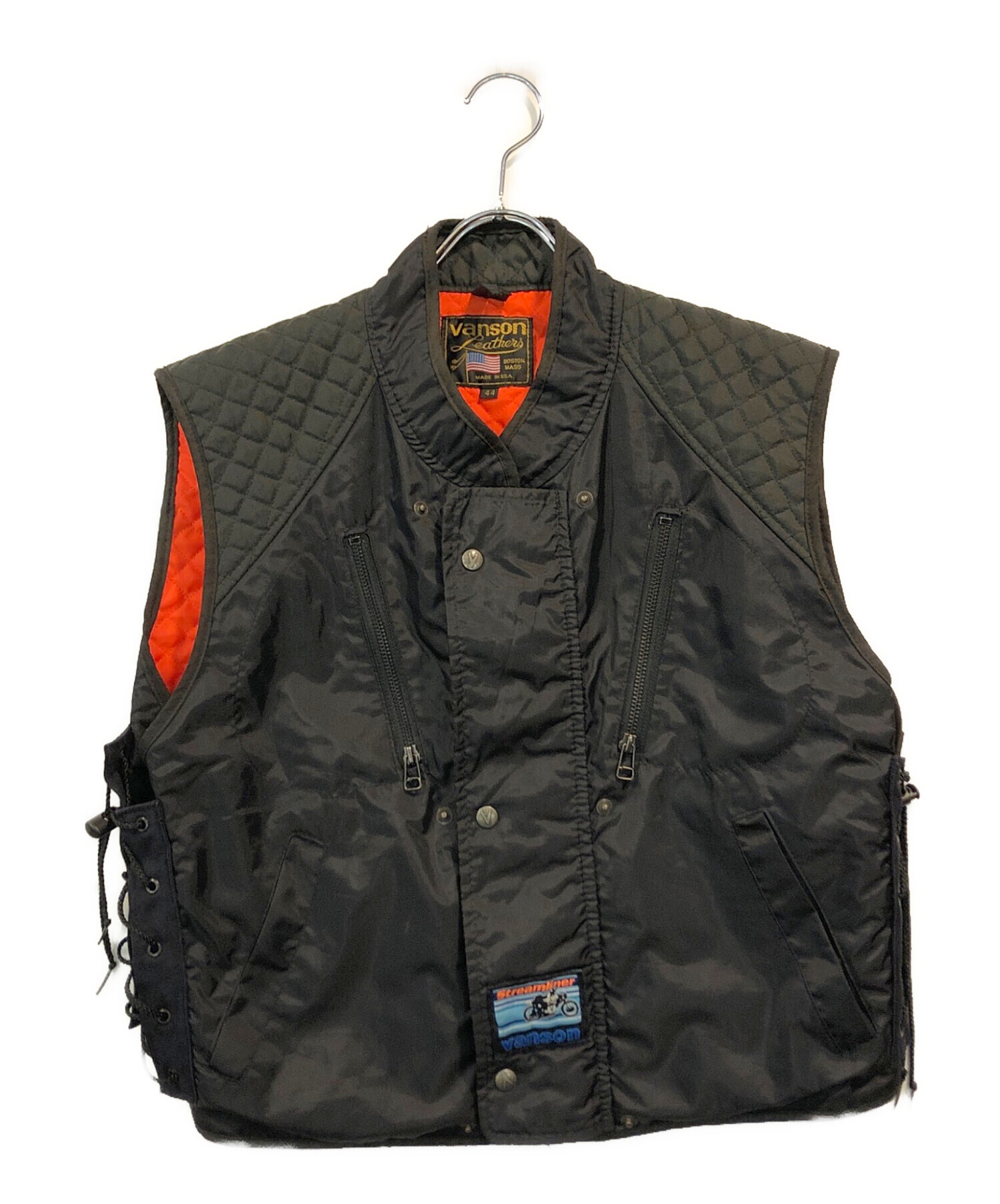 中古・古着通販】VANSON (バンソン) ストリームライナーベスト