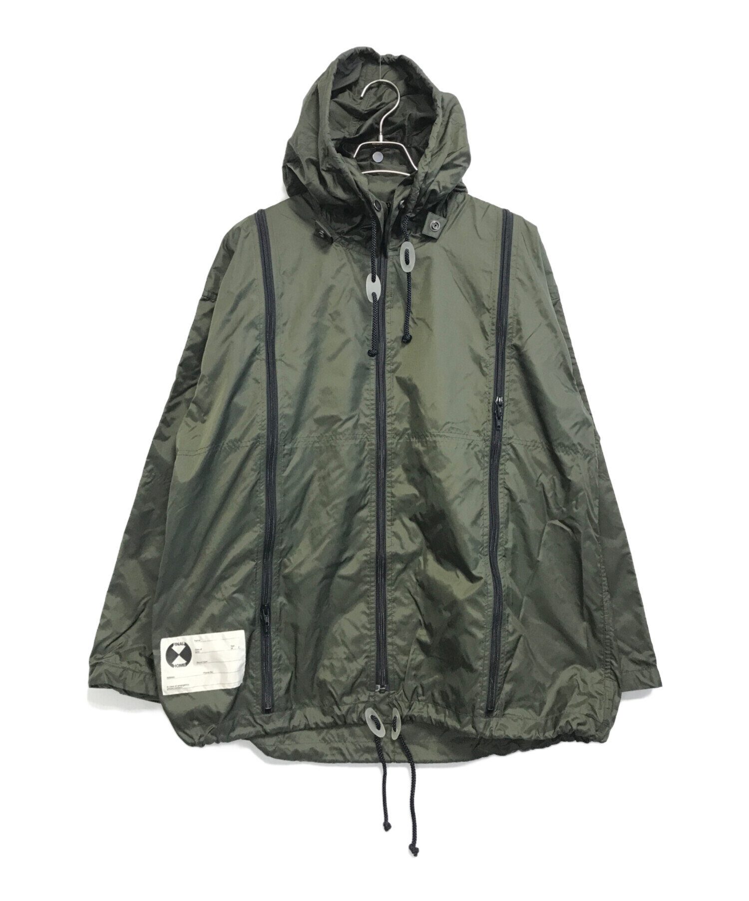 中古・古着通販】FINAL HOME (ファイナルホーム) 多重ジップジャケット