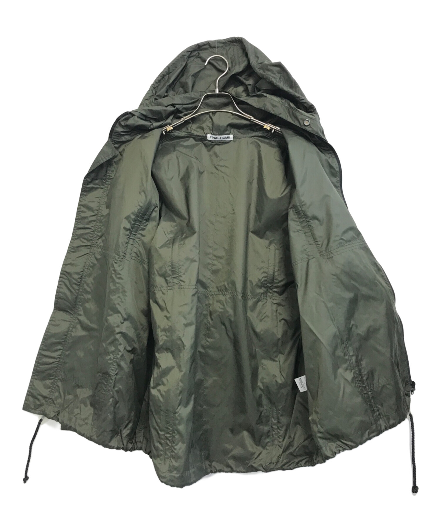 中古・古着通販】FINAL HOME (ファイナルホーム) 多重ジップジャケット